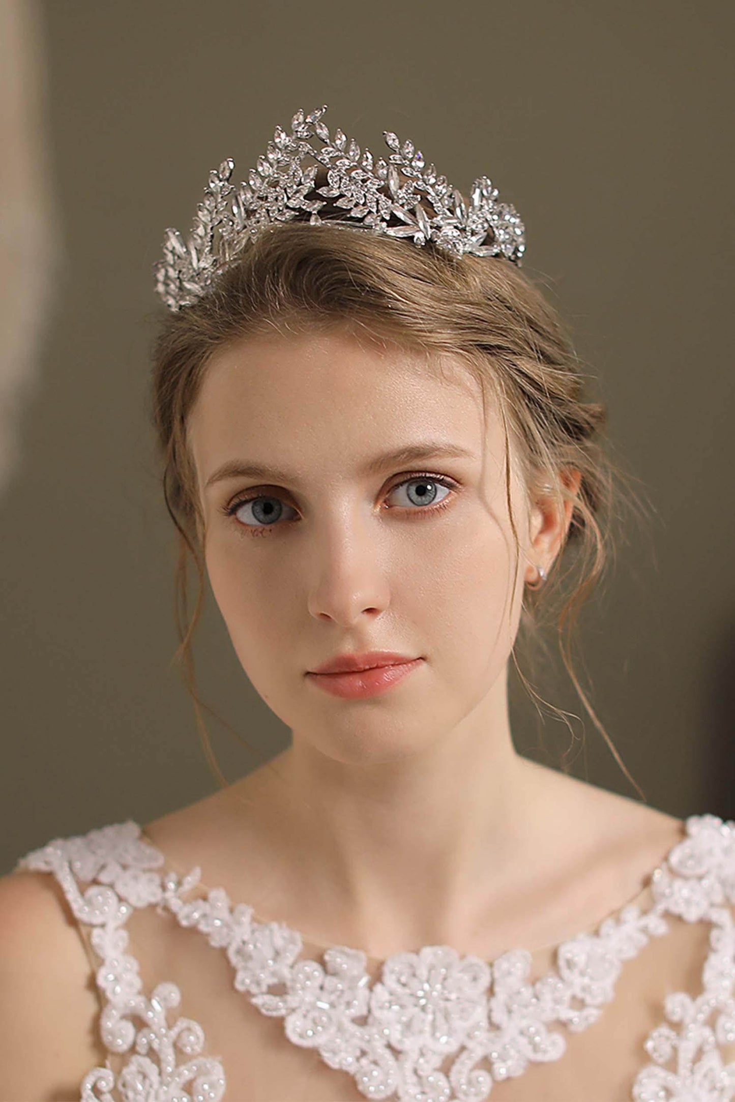 Alloy Tiaras with Rhinestone CH0388 - COCOMELODY