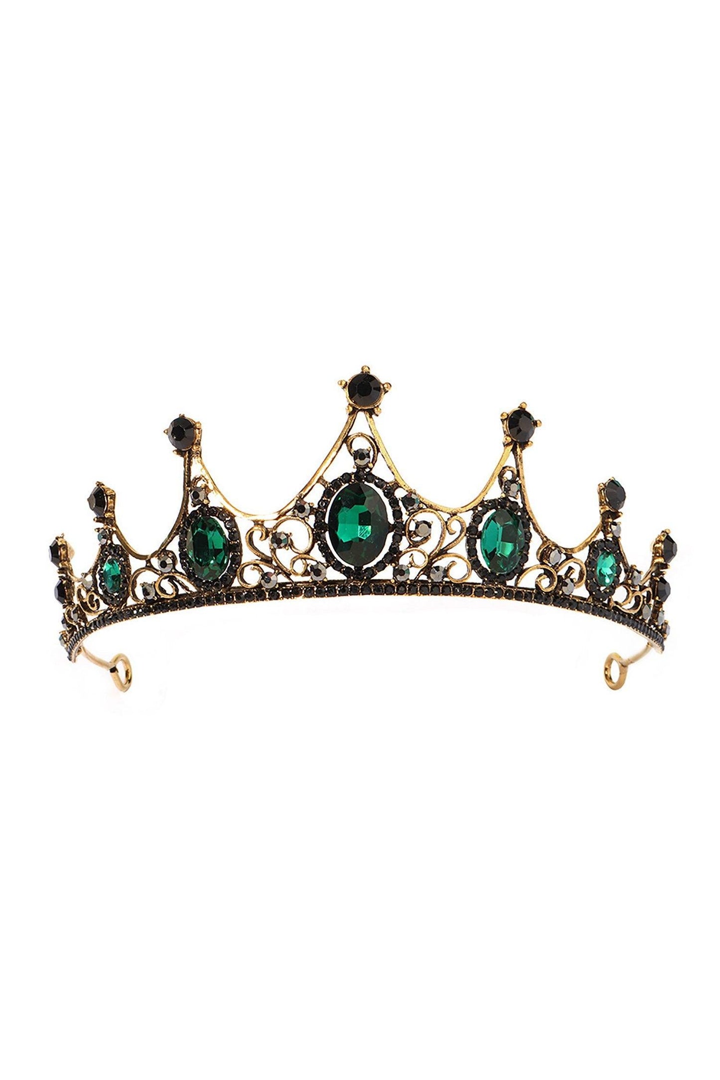 Alloy Tiaras with Rhinestone CH0393 - COCOMELODY