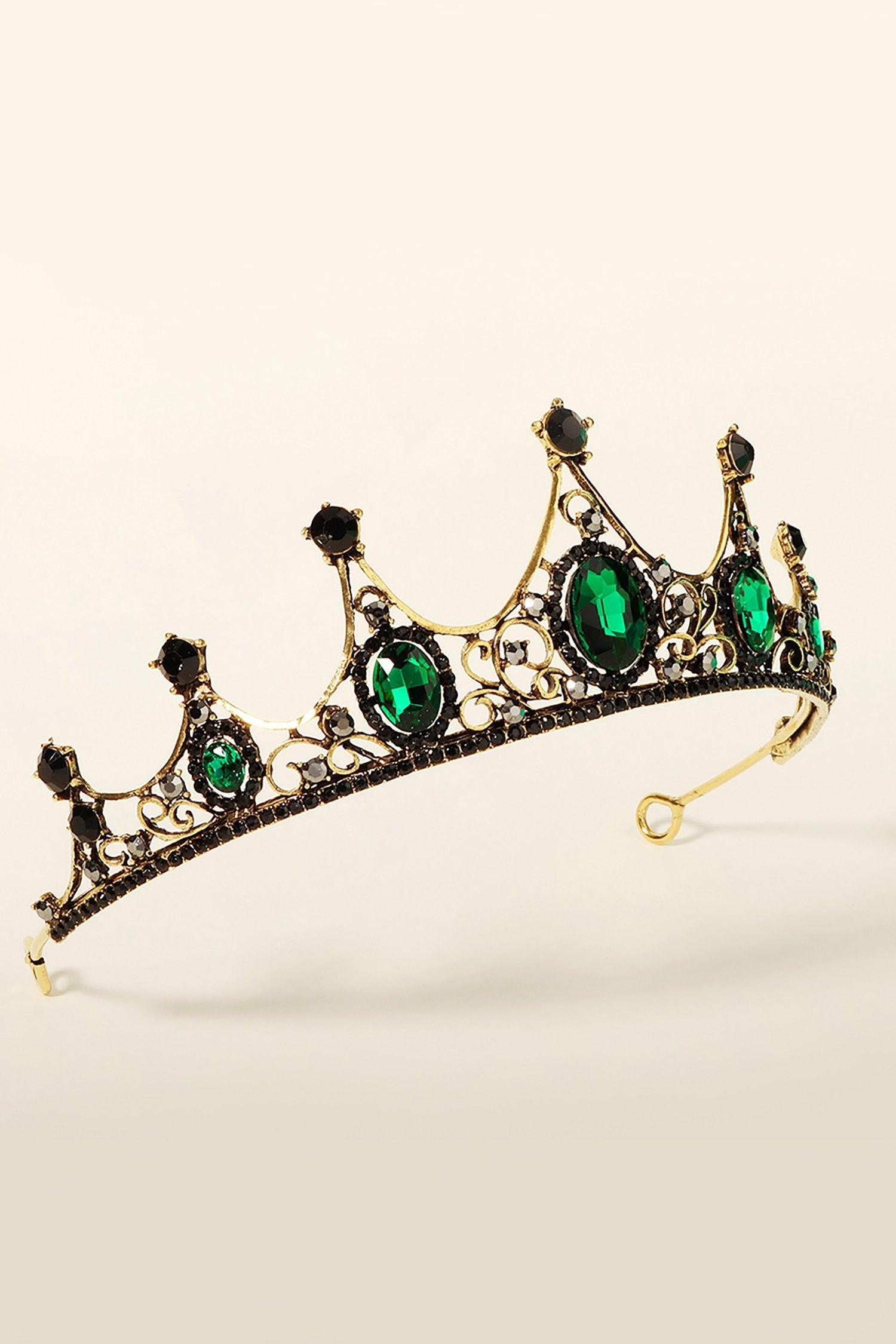 Alloy Tiaras with Rhinestone CH0393 - COCOMELODY