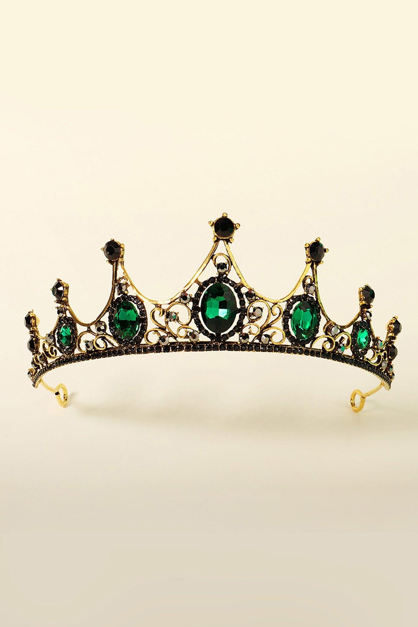 Alloy Tiaras with Rhinestone CH0393 - COCOMELODY