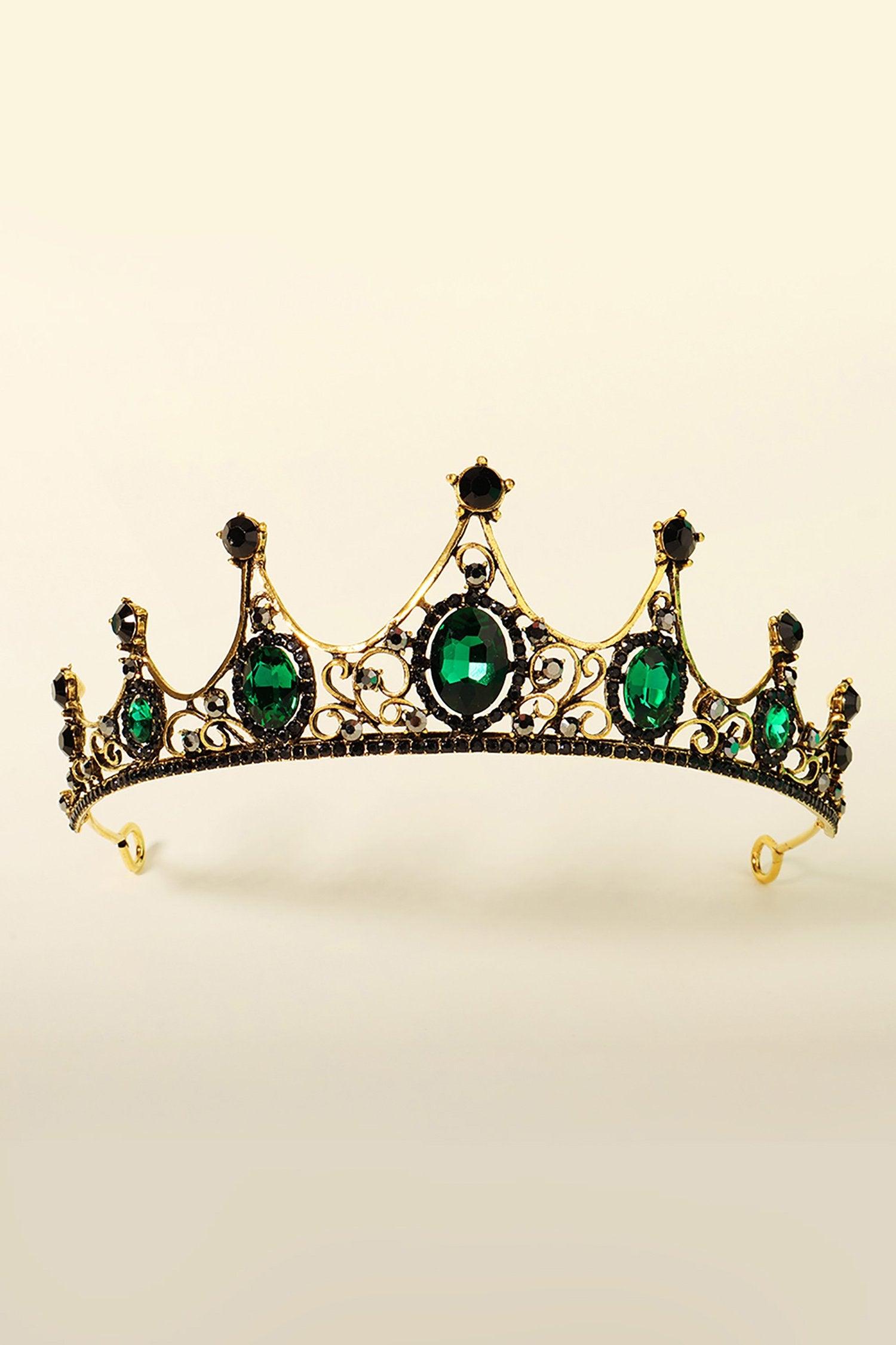 Alloy Tiaras with Rhinestone CH0393 - COCOMELODY