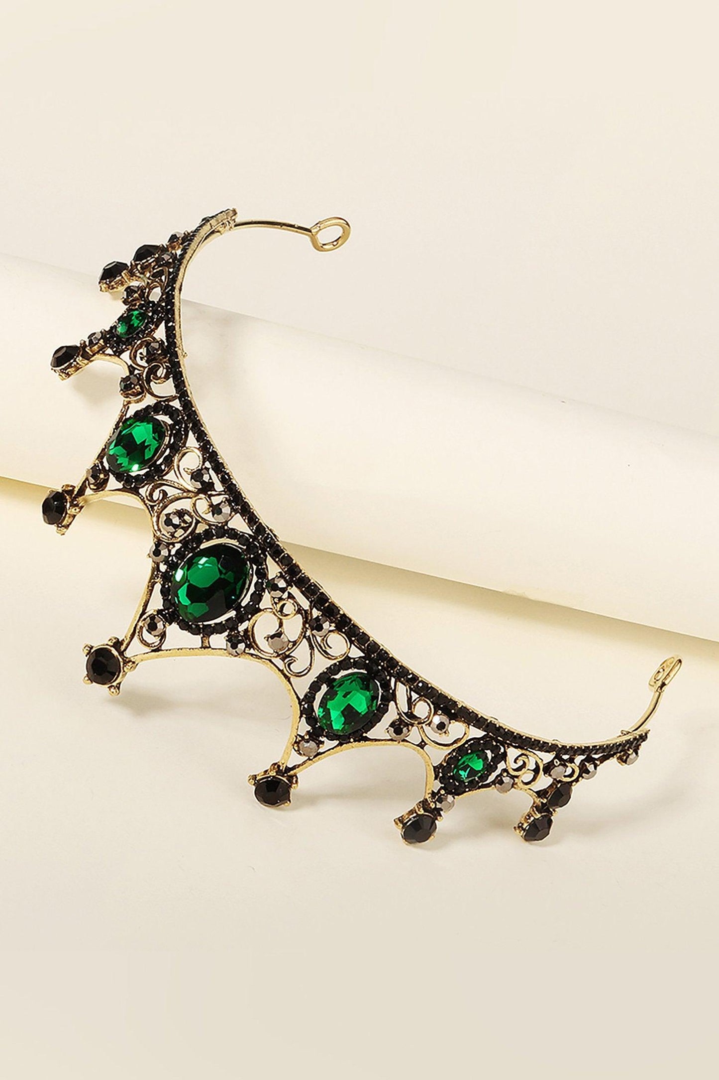 Alloy Tiaras with Rhinestone CH0393 - COCOMELODY
