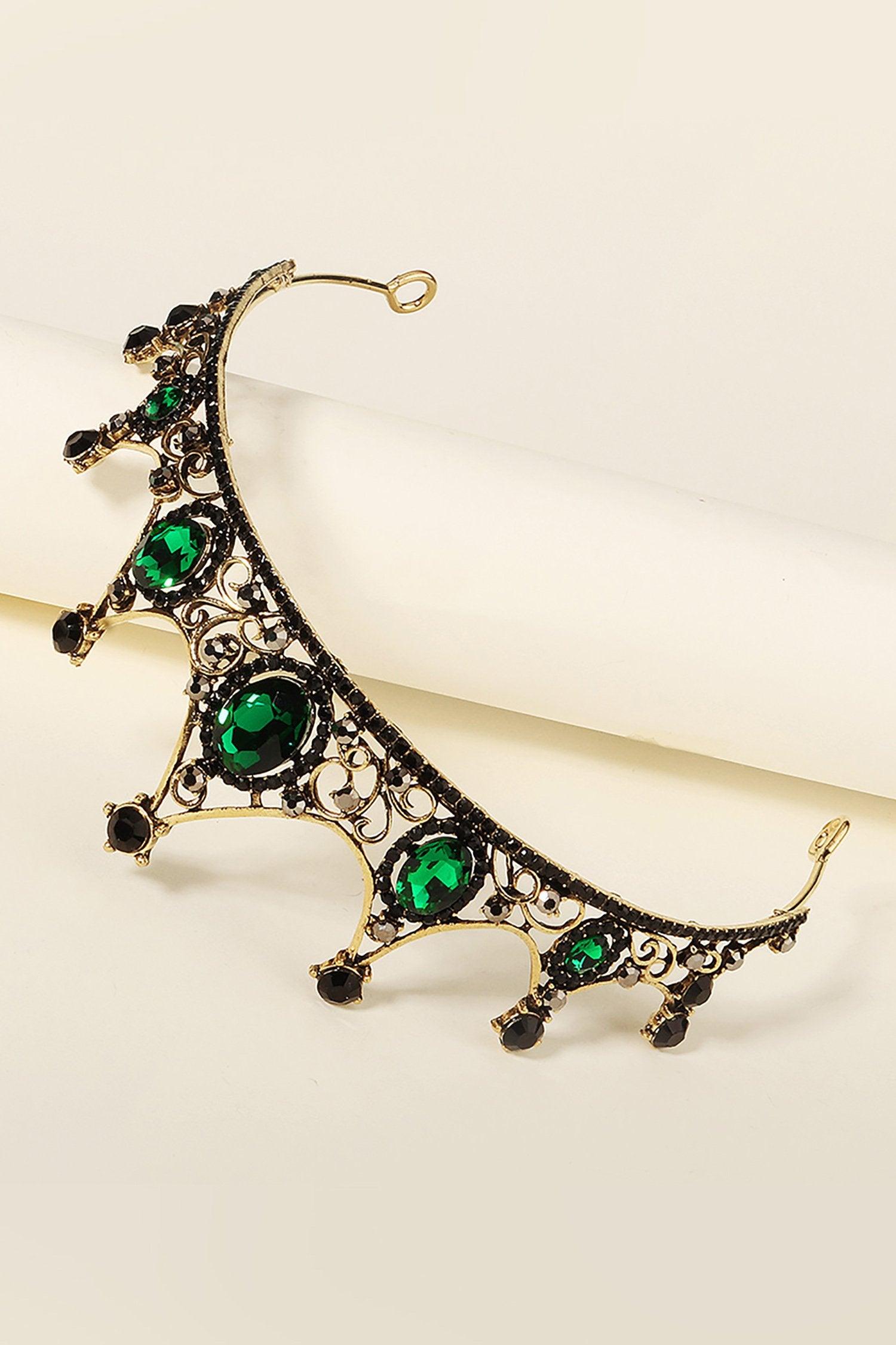 Alloy Tiaras with Rhinestone CH0393 - COCOMELODY