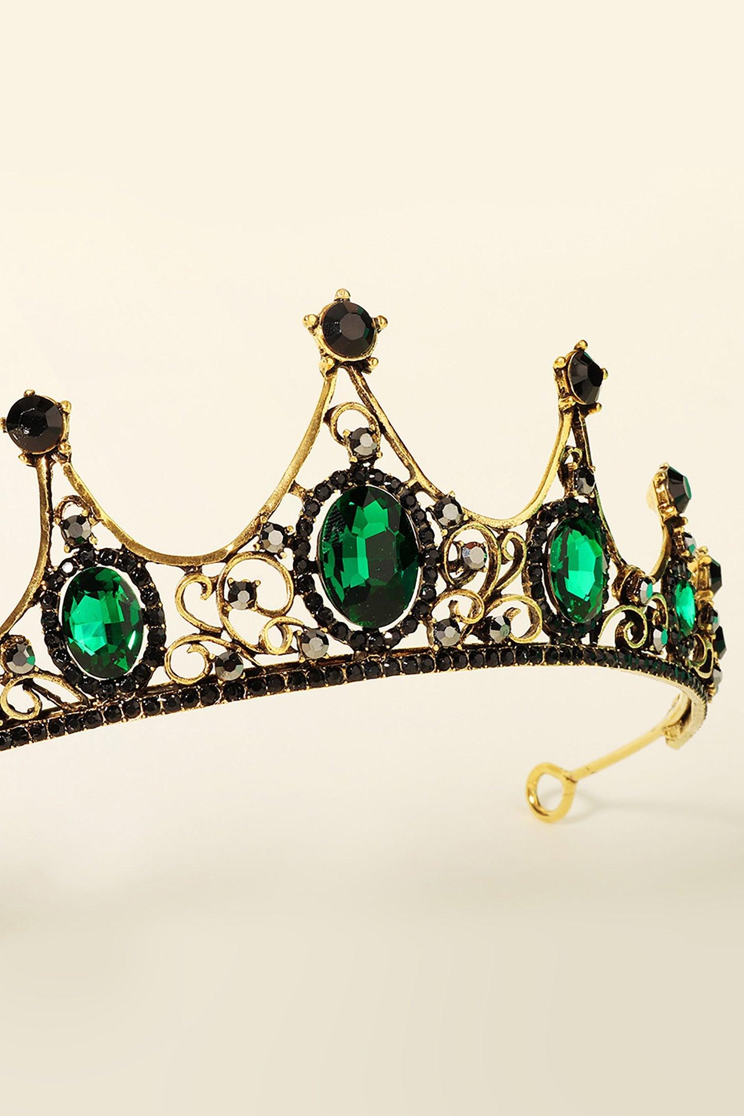 Alloy Tiaras with Rhinestone CH0393 - COCOMELODY