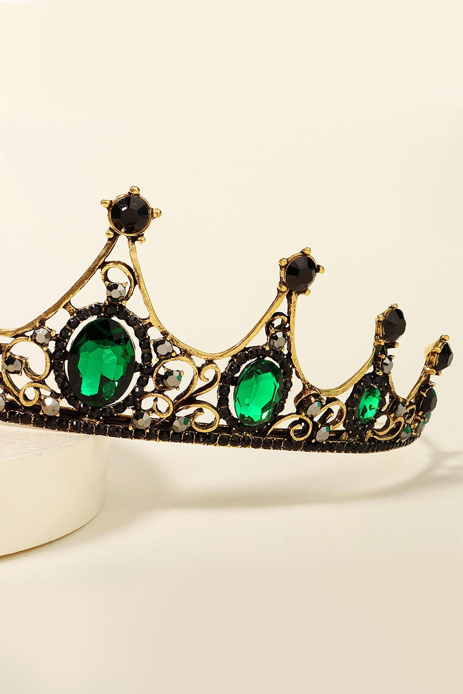 Alloy Tiaras with Rhinestone CH0393 - COCOMELODY