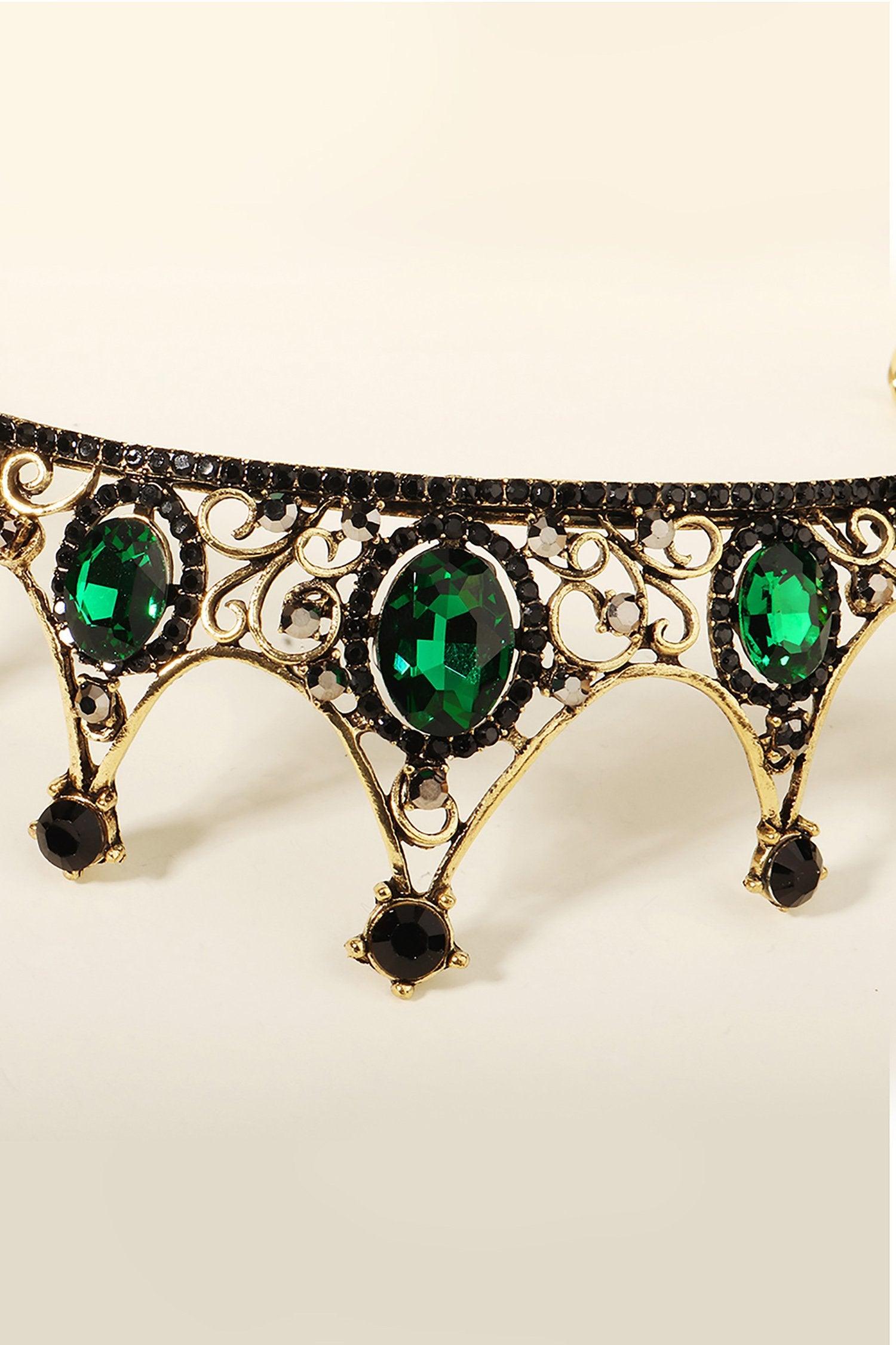 Alloy Tiaras with Rhinestone CH0393 - COCOMELODY