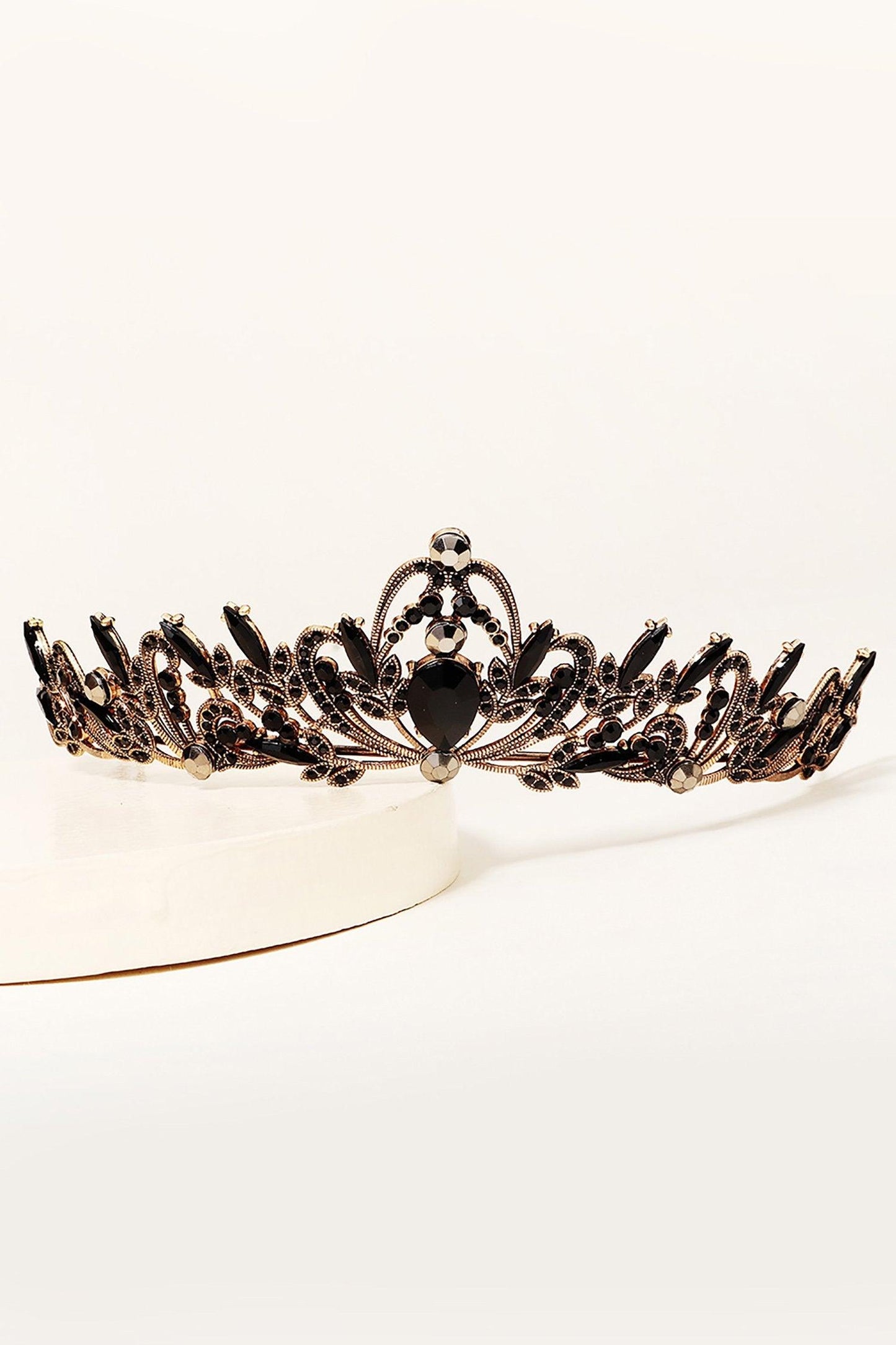 Alloy Tiaras with Rhinestone CH0394 - COCOMELODY
