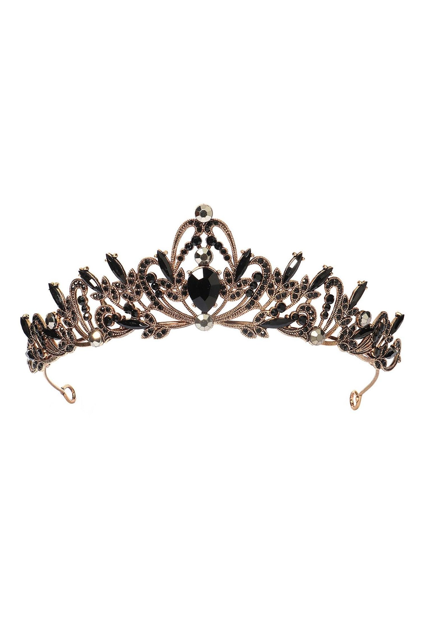 Alloy Tiaras with Rhinestone CH0394 - COCOMELODY