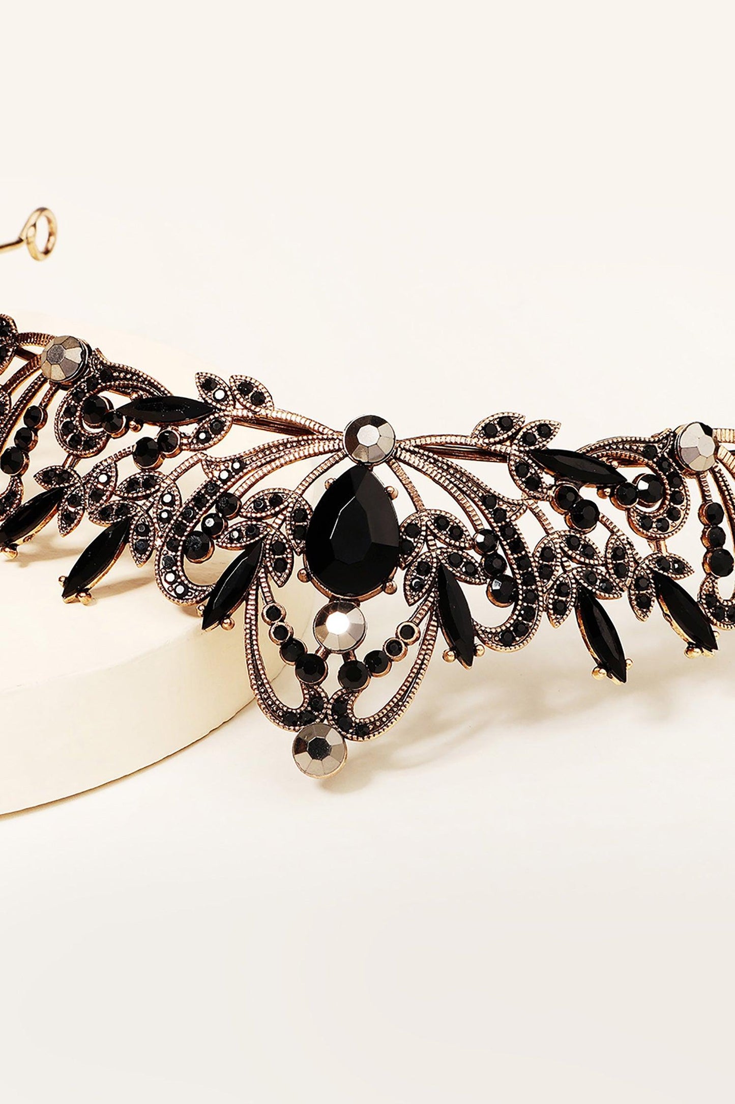Alloy Tiaras with Rhinestone CH0394 - COCOMELODY