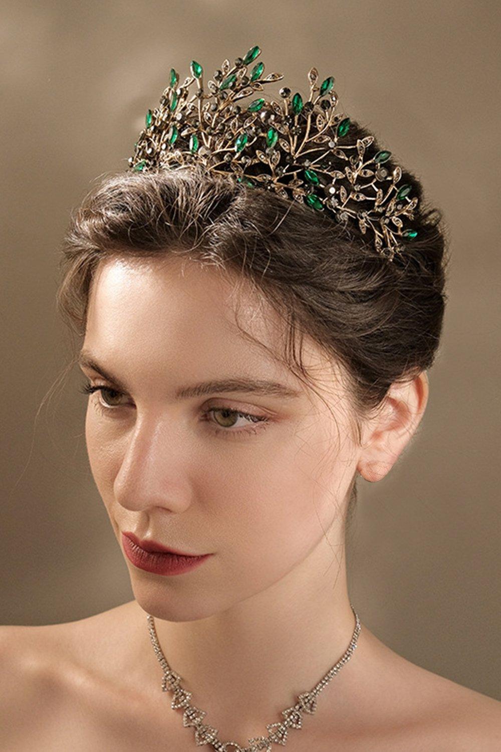 Alloy Tiaras with Rhinestone CH0395