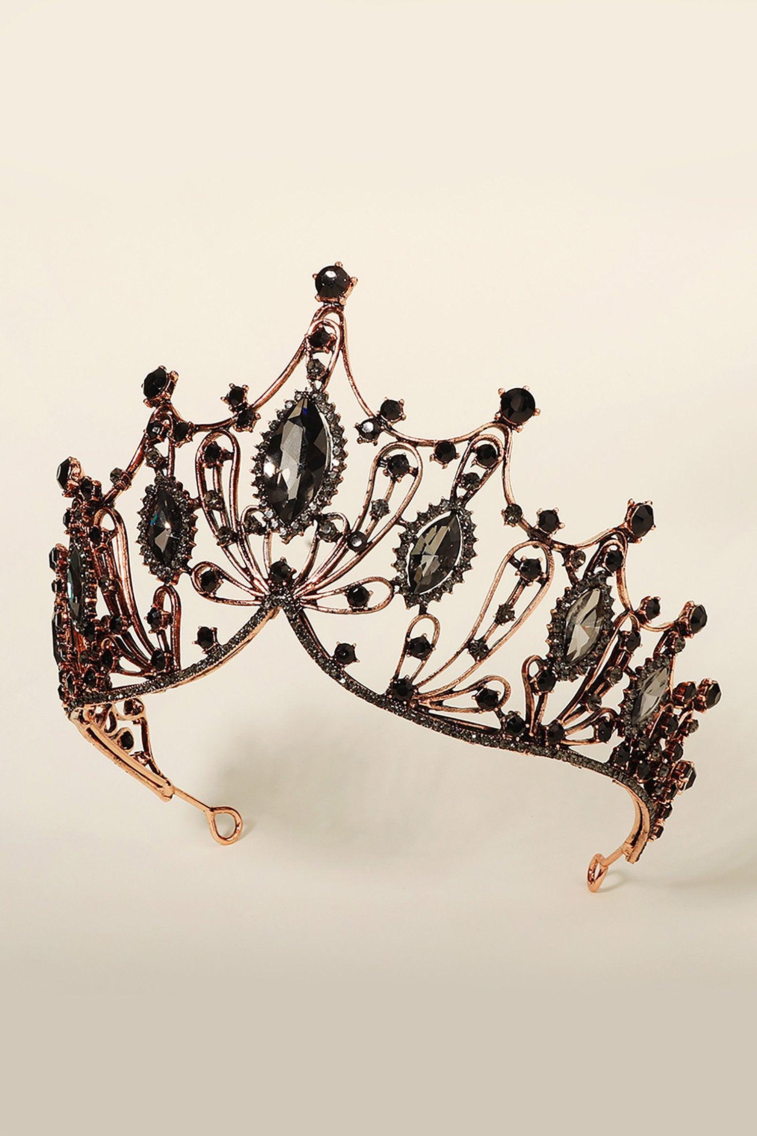 Alloy Tiaras with Rhinestone CH0397 - COCOMELODY