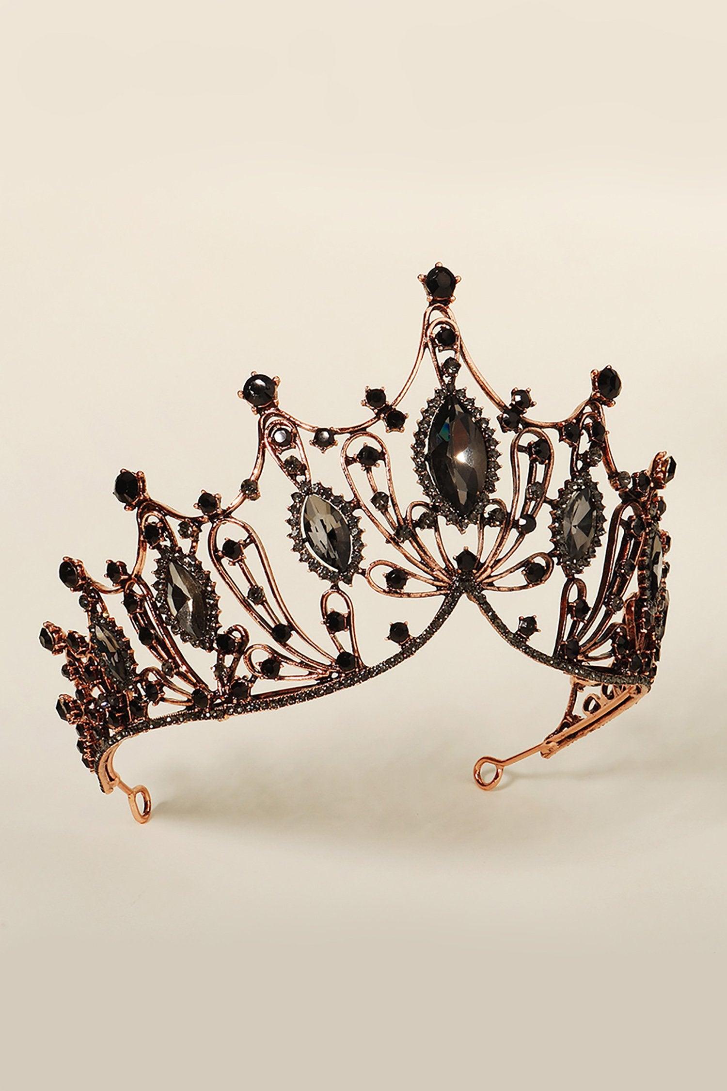 Alloy Tiaras with Rhinestone CH0397 - COCOMELODY