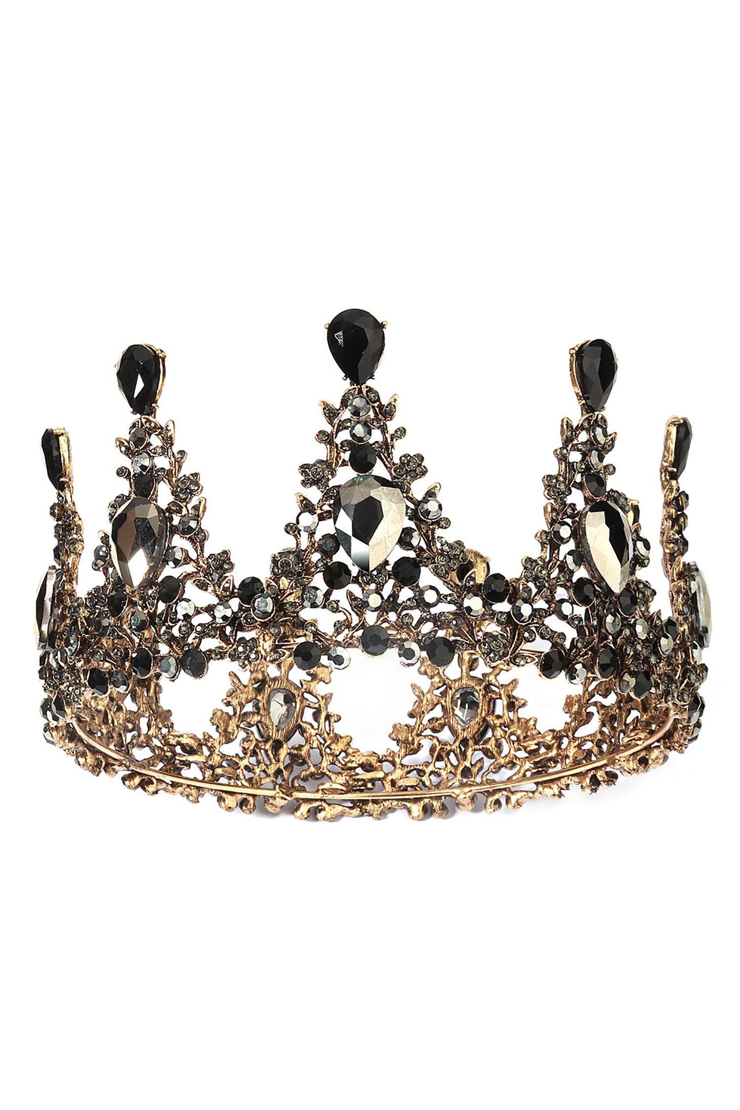 Alloy Tiaras with Rhinestone CH0398 - COCOMELODY