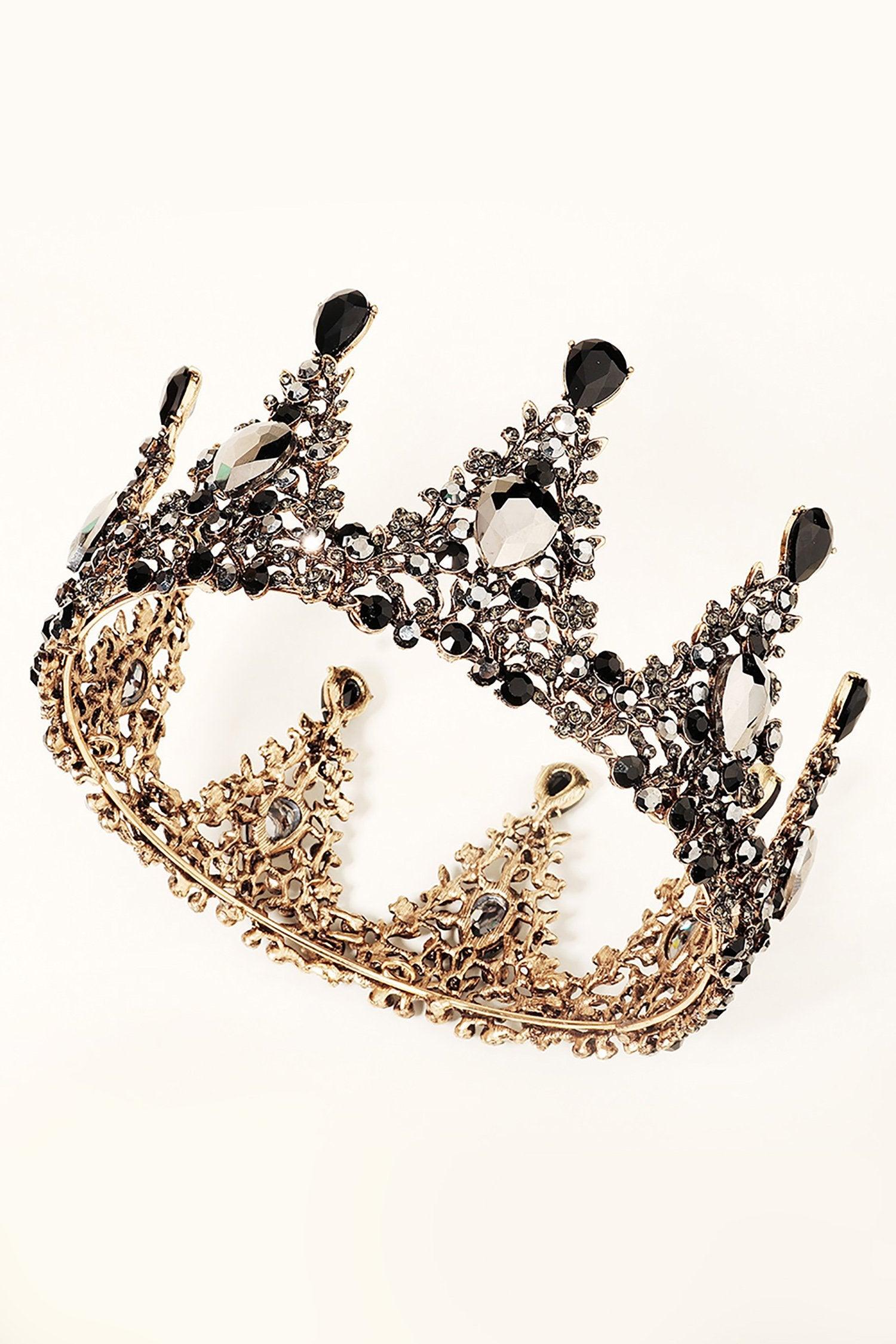 Alloy Tiaras with Rhinestone CH0398 - COCOMELODY