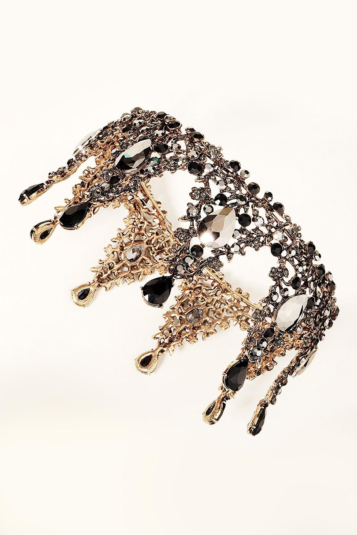 Alloy Tiaras with Rhinestone CH0398 - COCOMELODY