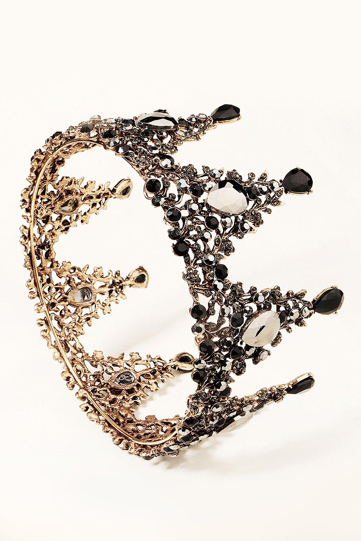 Alloy Tiaras with Rhinestone CH0398 - COCOMELODY