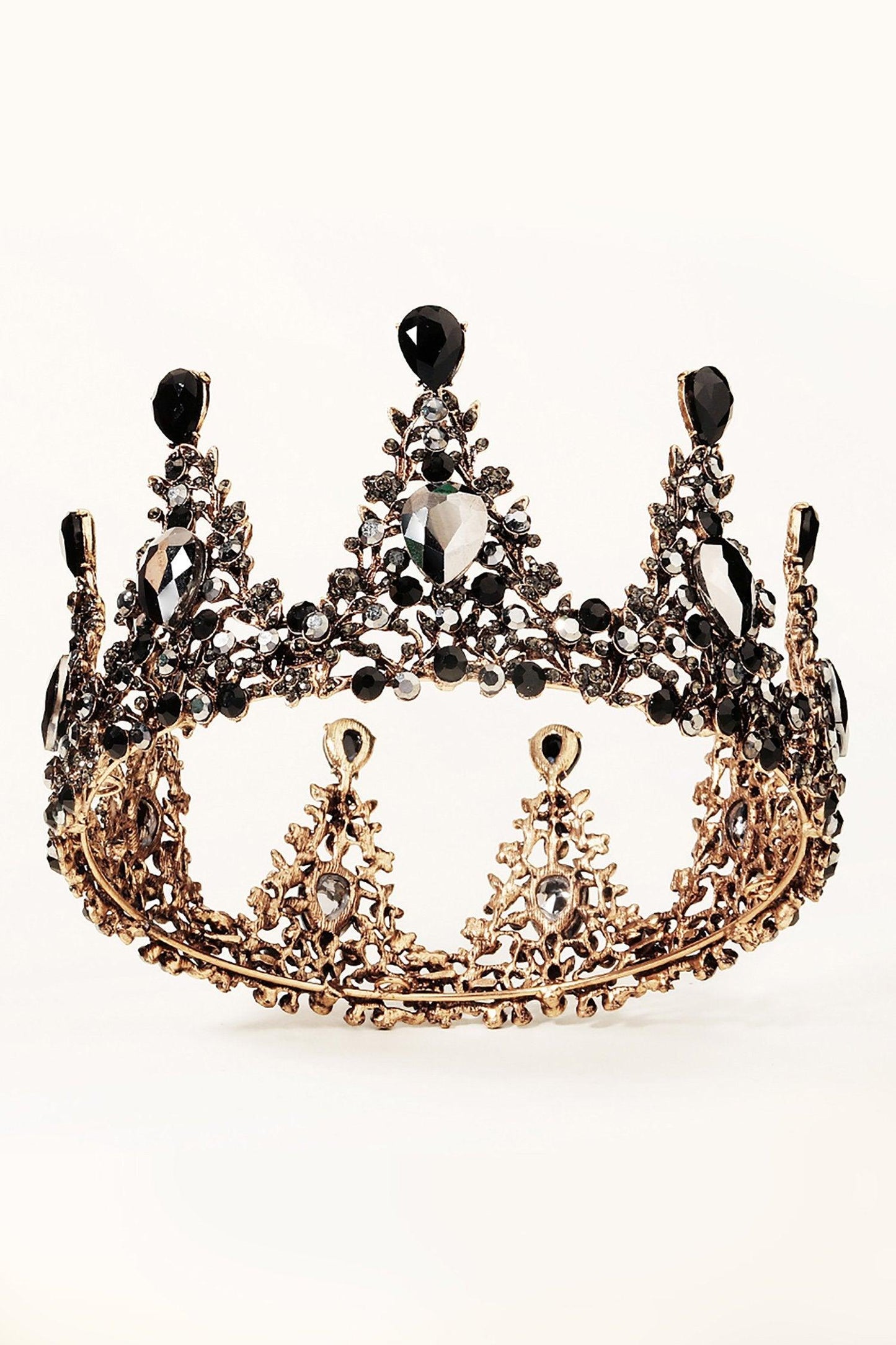 Alloy Tiaras with Rhinestone CH0398