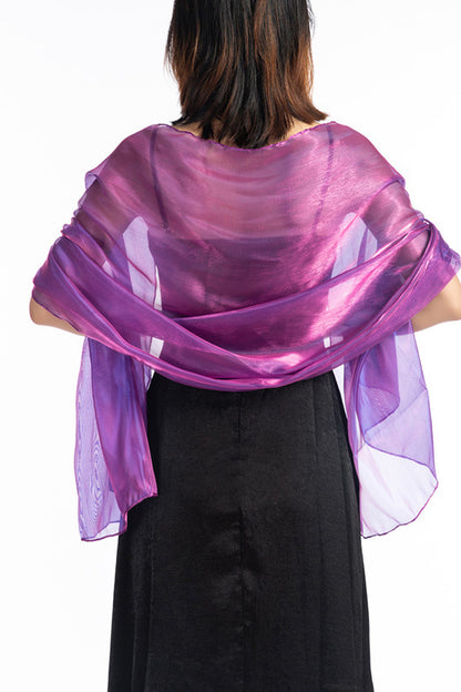 Polyester Tulle Shawl with CJ0105