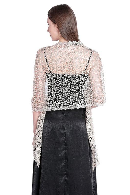 Lace Shawl with CJ0109 - COCOMELODY