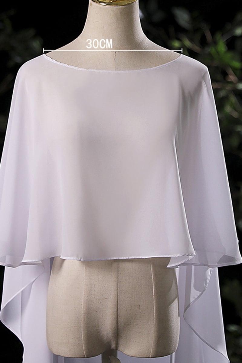 Chiffon Shawl with CJ0114 - COCOMELODY