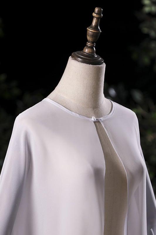 Chiffon Shawl with CJ0136 - COCOMELODY