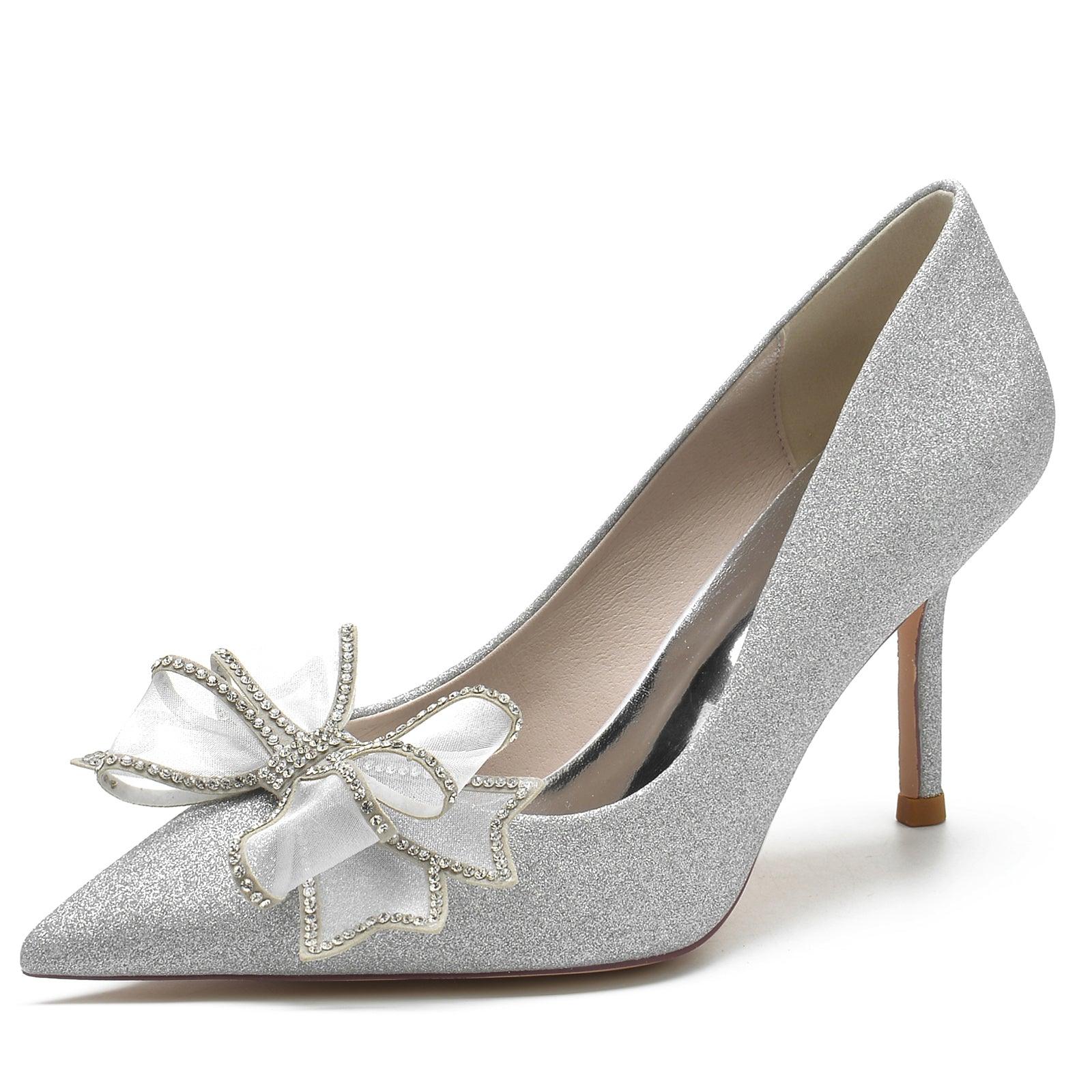 Stiletto Heel 8.5cm Glitter Shoes CK0141 - COCOMELODY