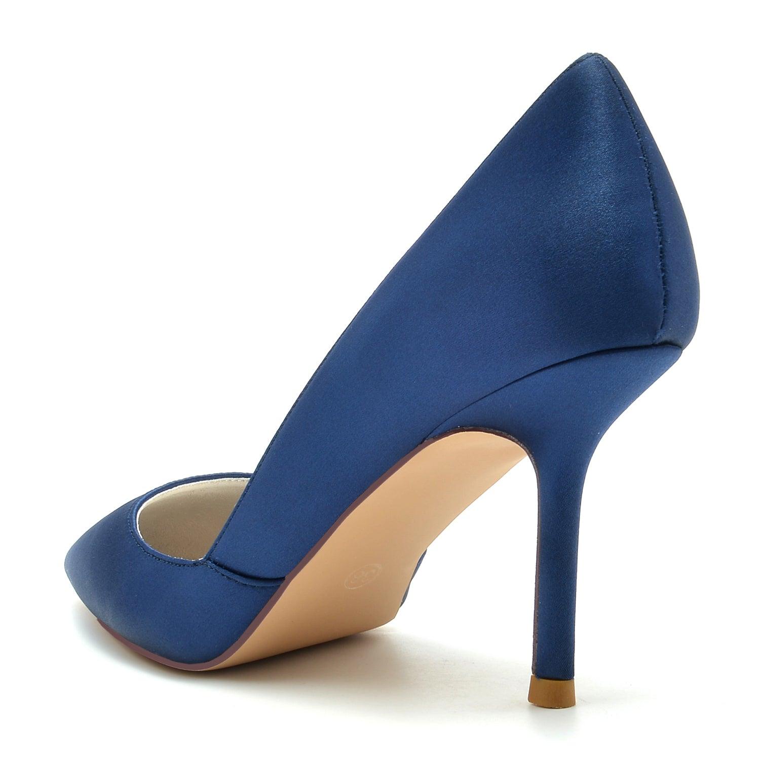 Stiletto Heel 8.5cm Silk-Like Shoes CK0160 - COCOMELODY