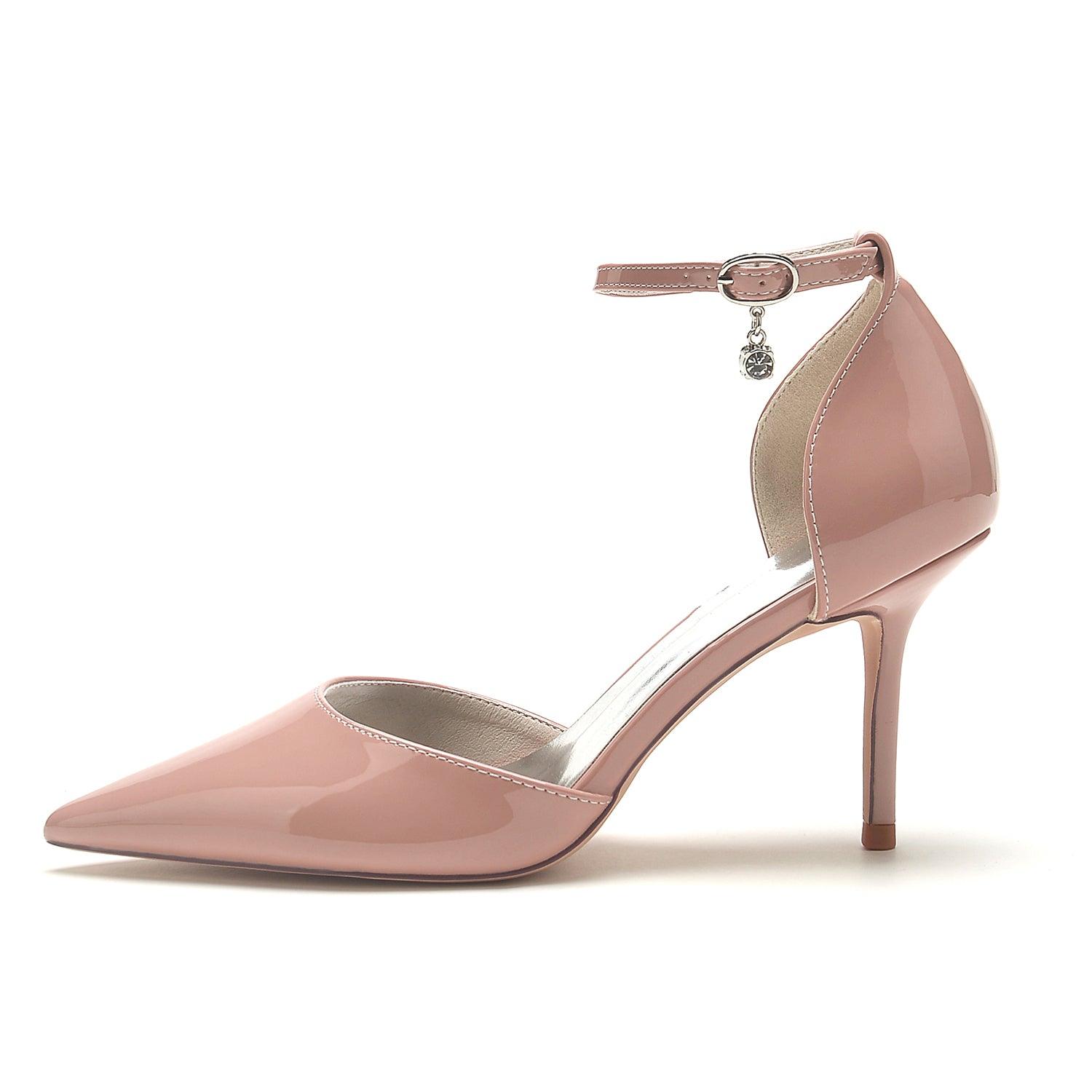 Stiletto Heel 8.5cm Patent Leather Shoes CK0180 - COCOMELODY