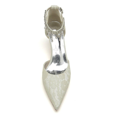 Stiletto Heel 6cm Lace Shoes CK0201 - COCOMELODY