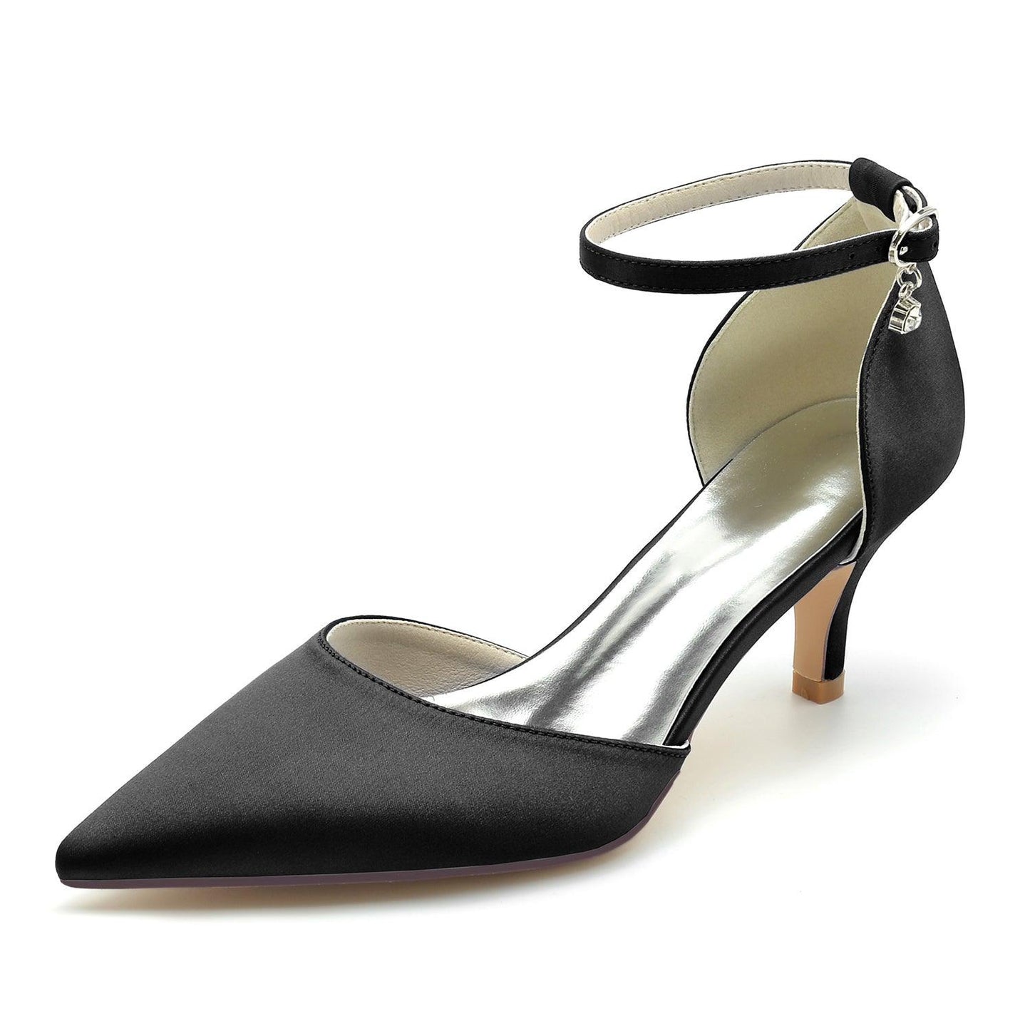 Stiletto Heel 6cm Silk-Like Shoes CK0203 - COCOMELODY