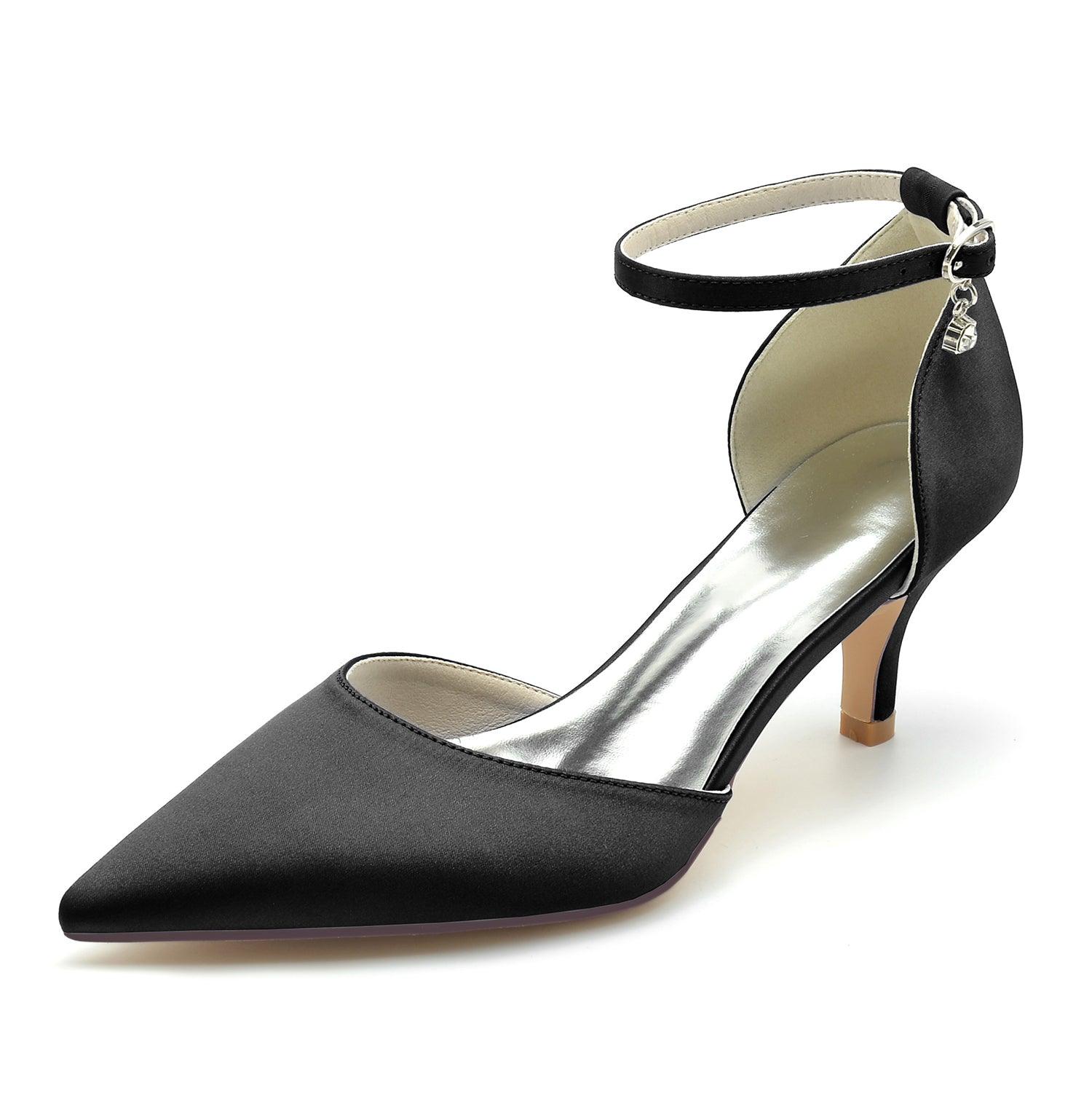 Stiletto Heel 6cm Silk-Like Shoes CK0203 - COCOMELODY