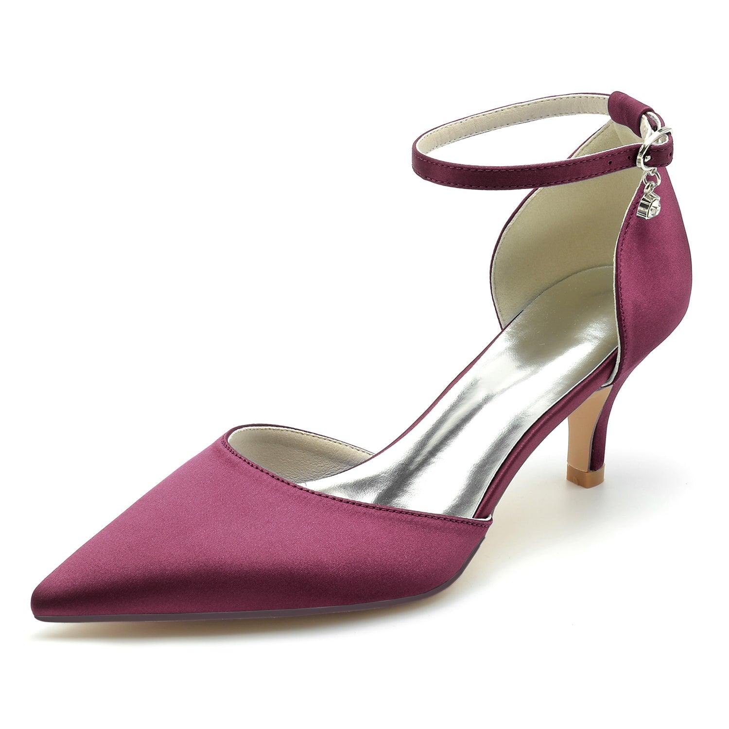 Stiletto Heel 6cm Silk-Like Shoes CK0203 - COCOMELODY