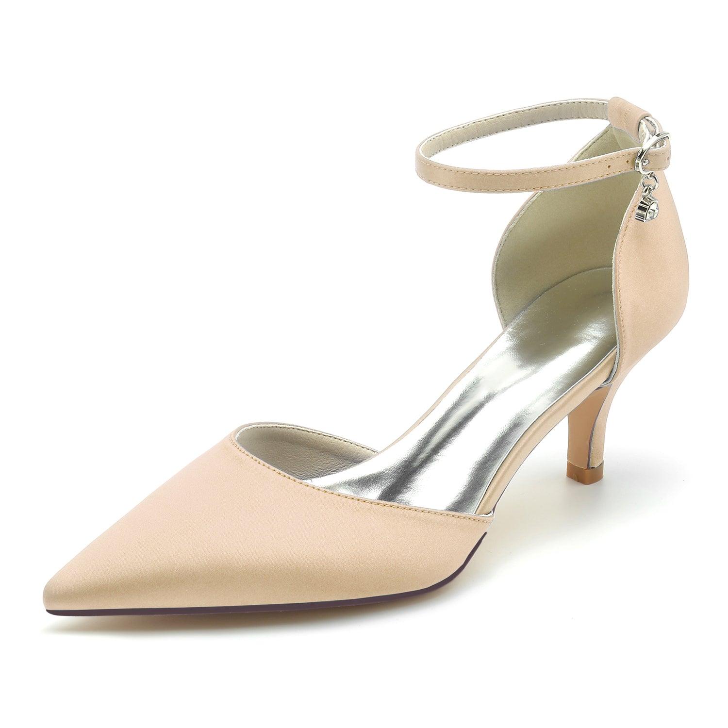 Stiletto Heel 6cm Silk-Like Shoes CK0203 - COCOMELODY