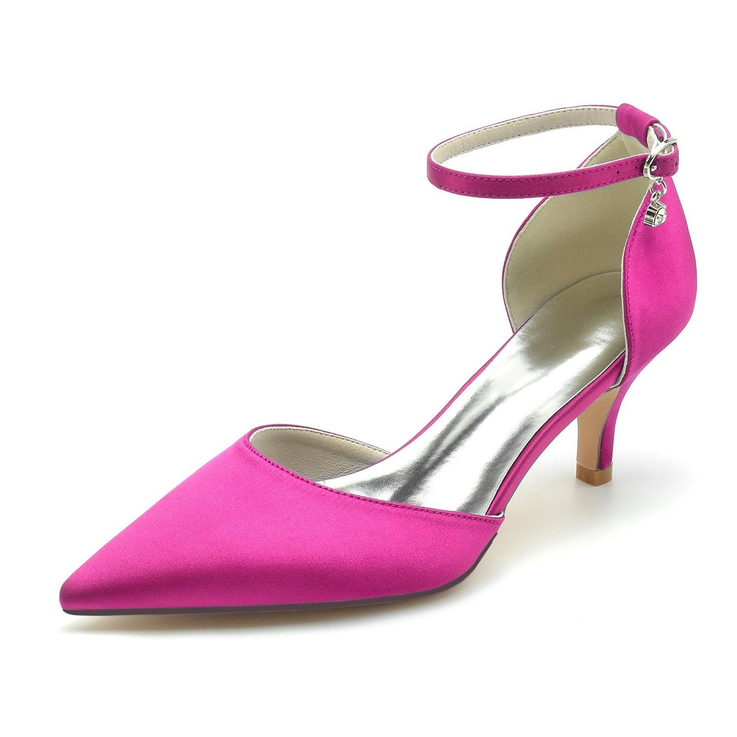 Stiletto Heel 6cm Silk-Like Shoes CK0203 - COCOMELODY