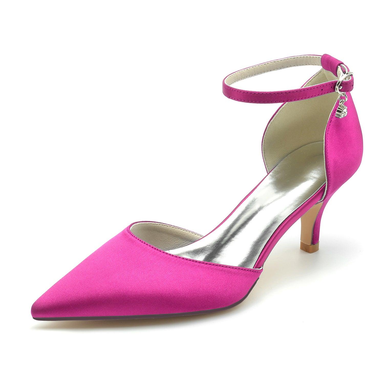 Stiletto Heel 6cm Silk-Like Shoes CK0203 - COCOMELODY