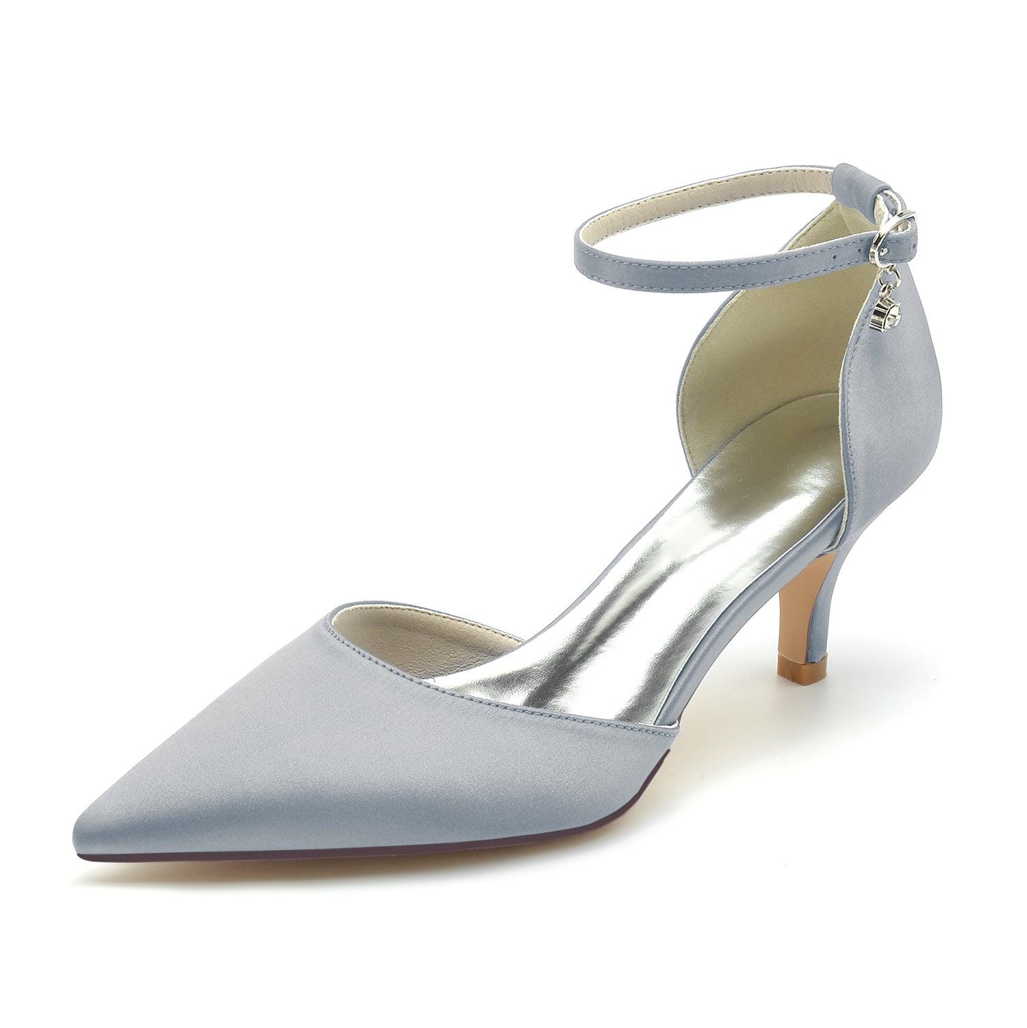 Stiletto Heel 6cm Silk-Like Shoes CK0203 - COCOMELODY