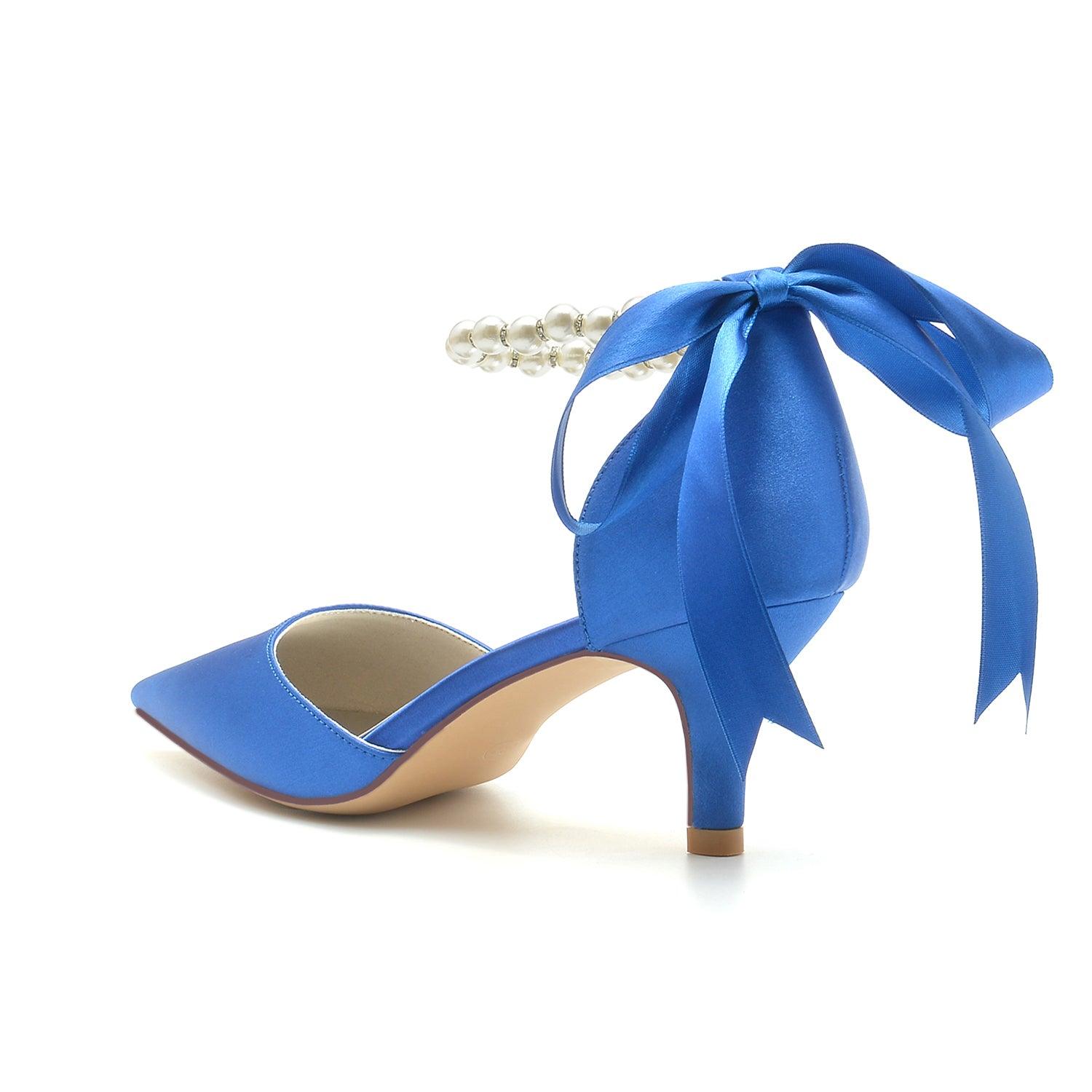 Stiletto Heel 6cm Silk-Like Shoes CK0204 - COCOMELODY