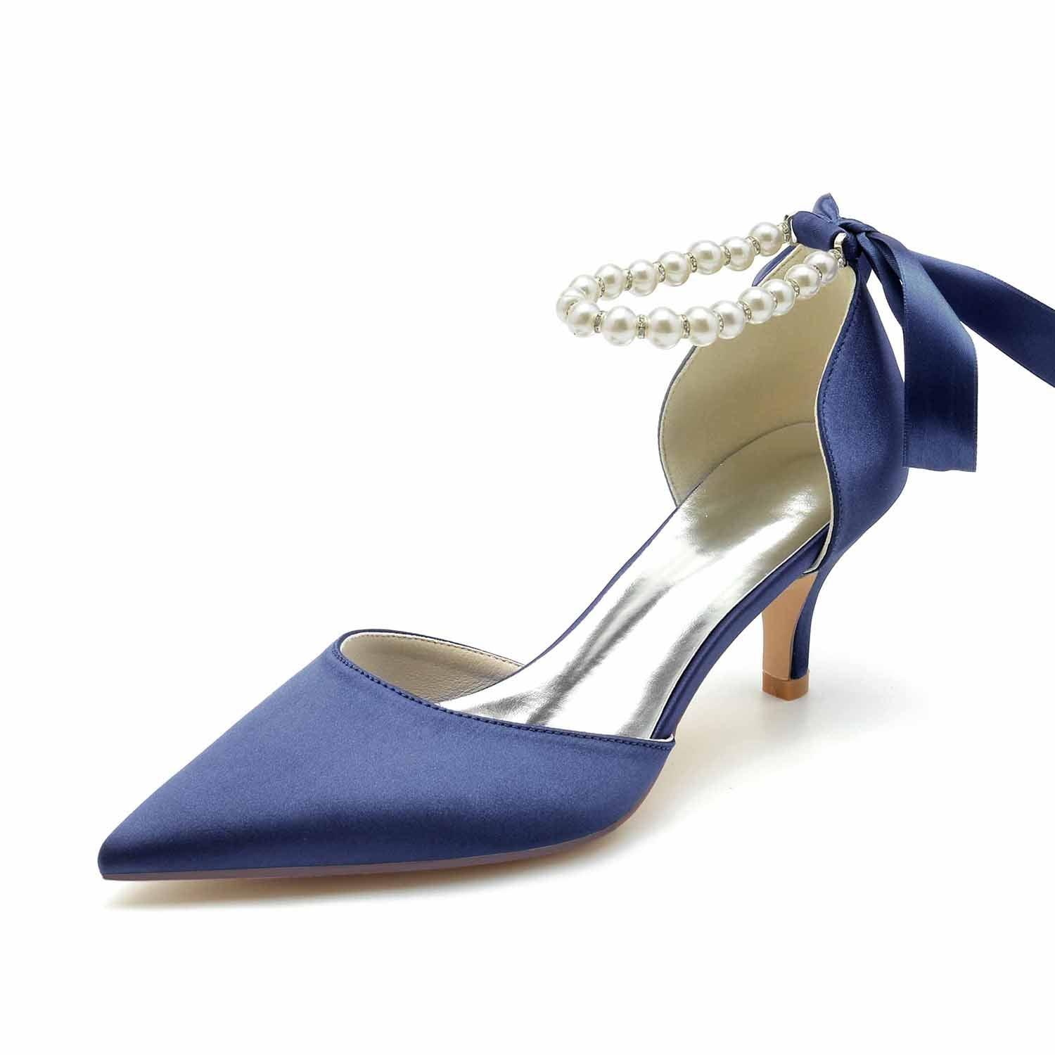 Stiletto Heel 6cm Silk-Like Shoes CK0204 - COCOMELODY