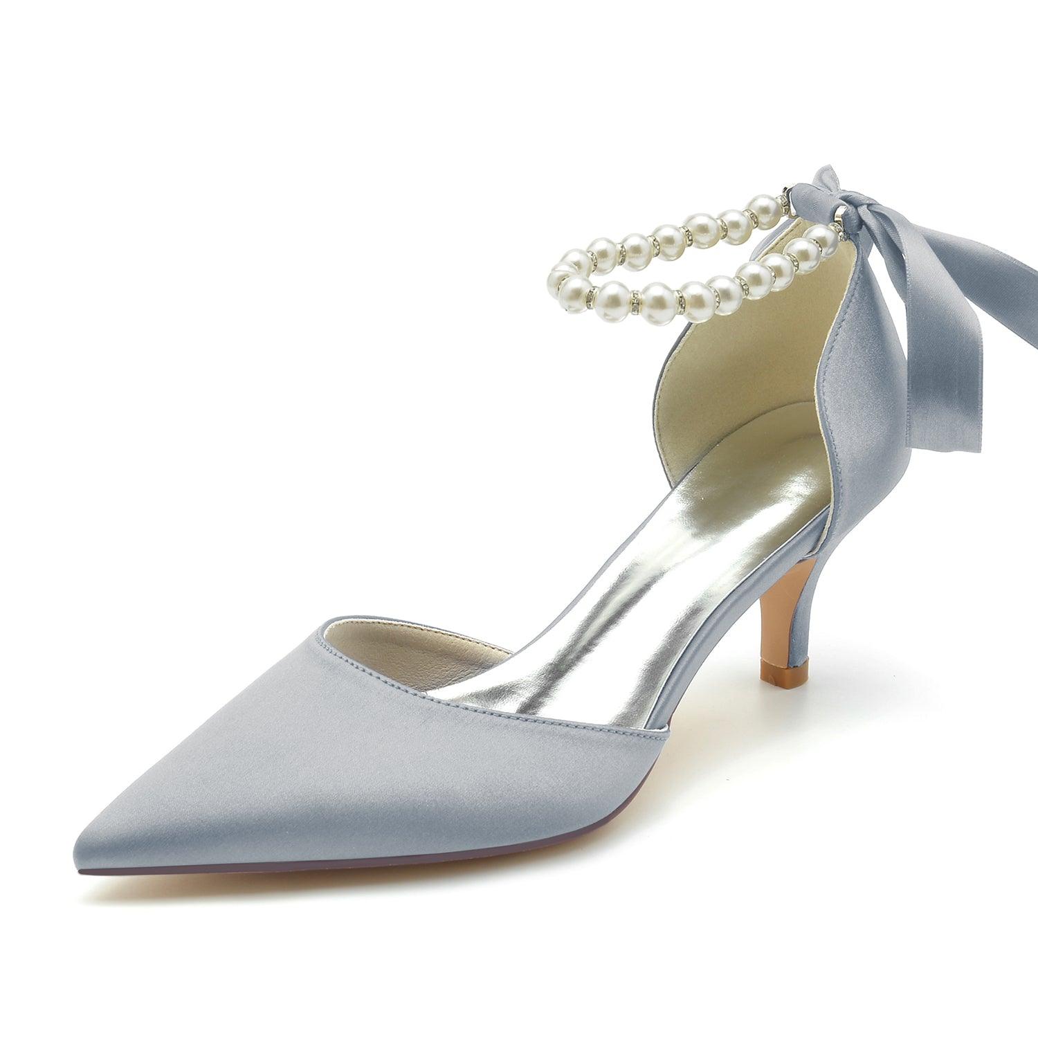 Stiletto Heel 6cm Silk-Like Shoes CK0204 - COCOMELODY