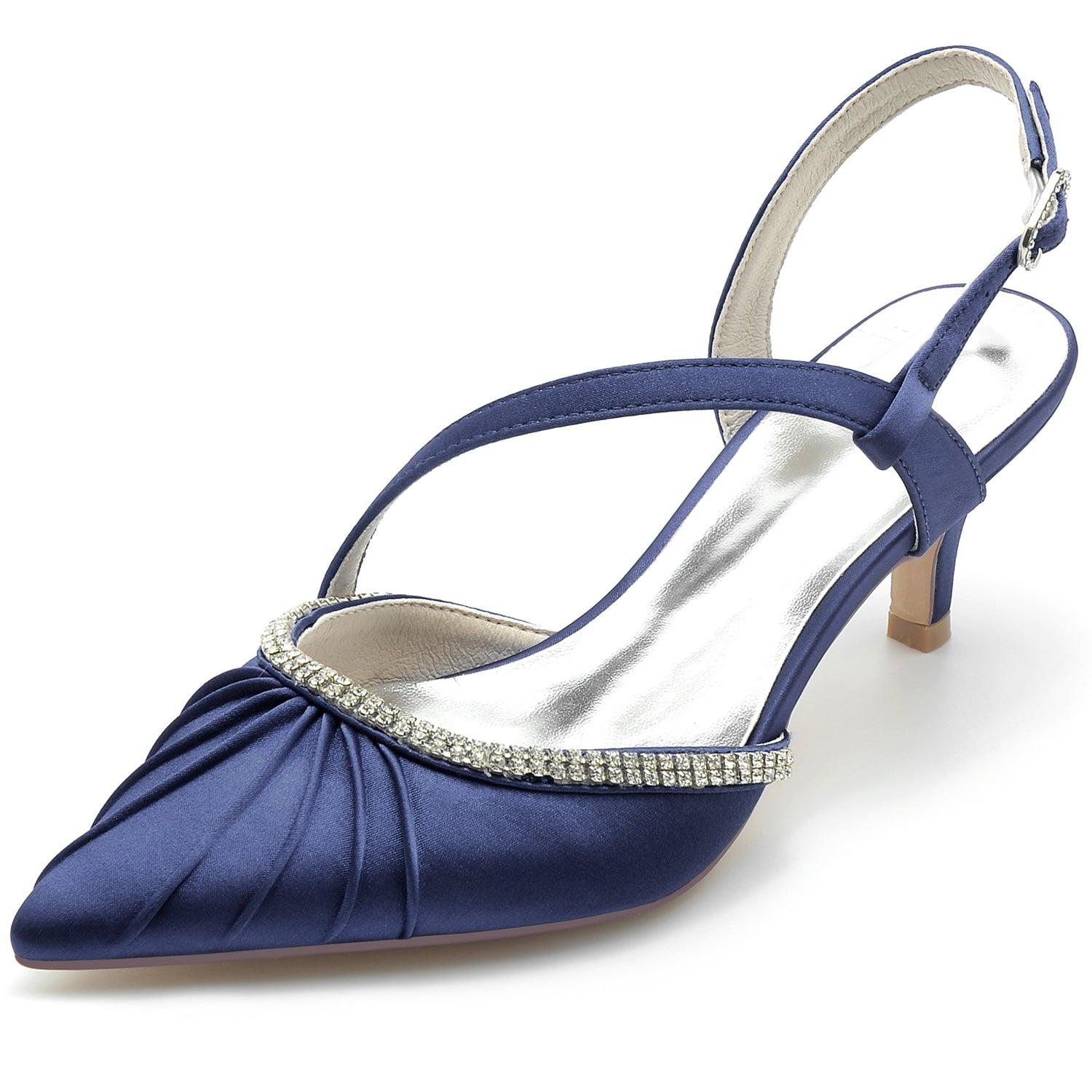 Stiletto Heel 6cm Silk-Like Shoes CK0205 - COCOMELODY