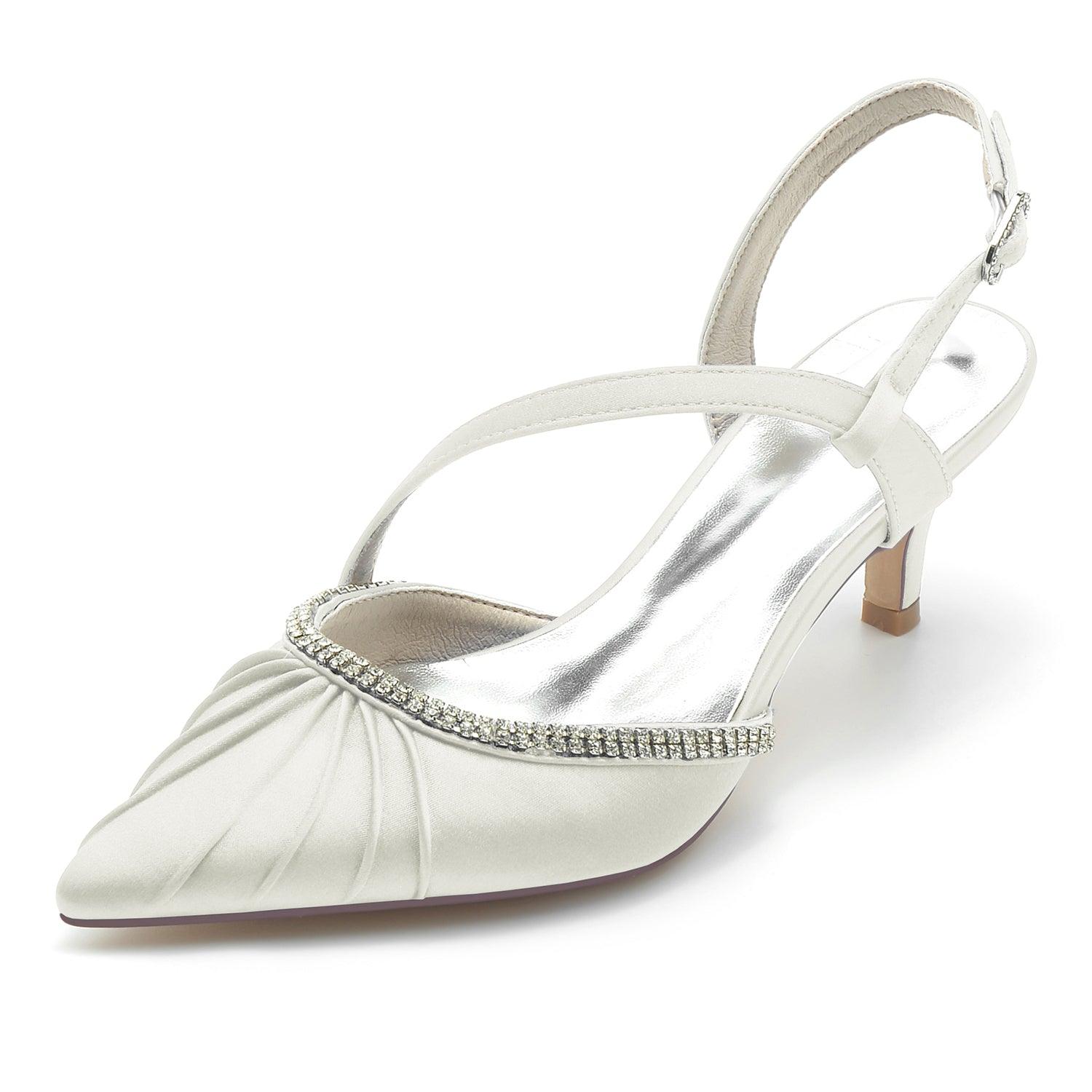 Stiletto Heel 6cm Silk-Like Shoes CK0205 - COCOMELODY