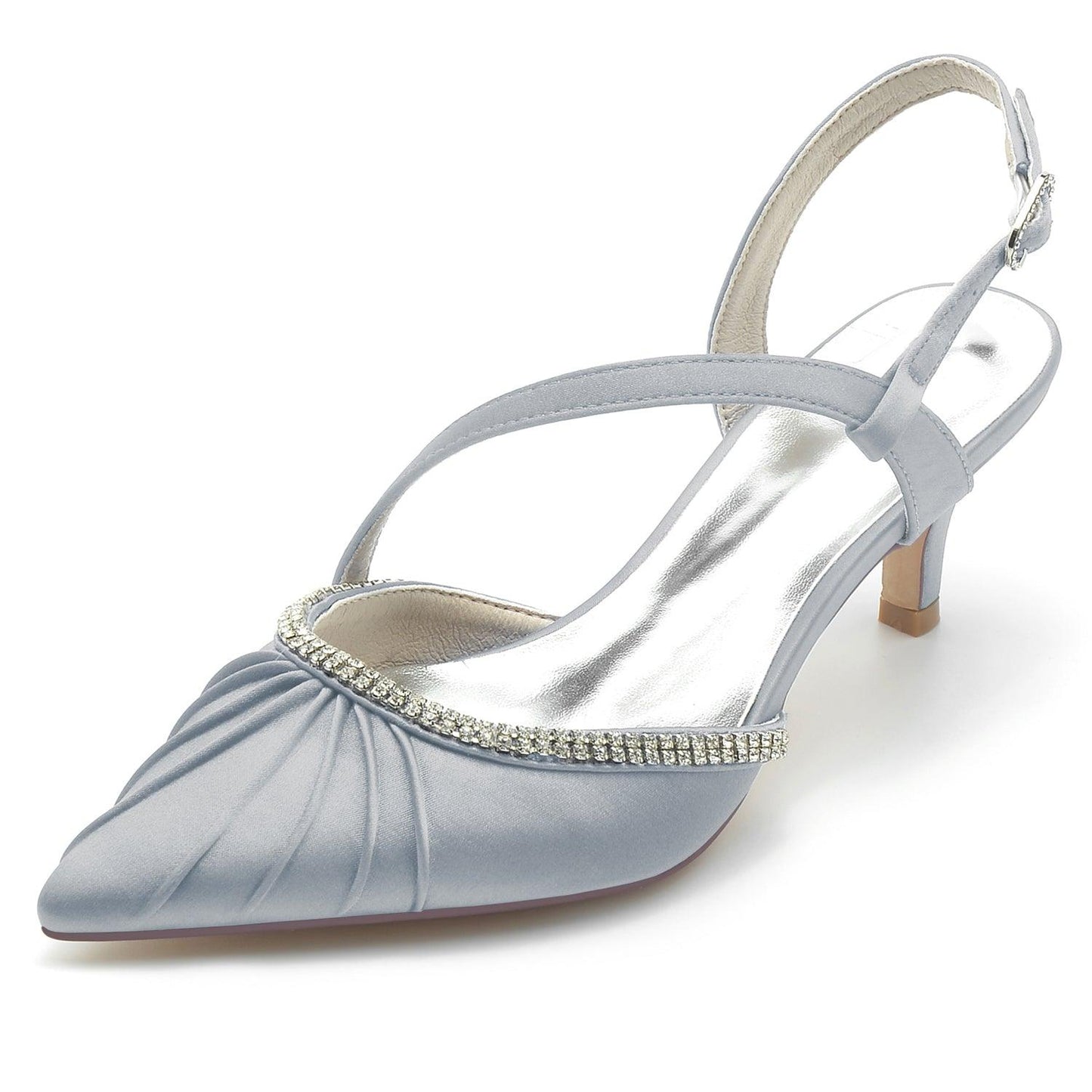 Stiletto Heel 6cm Silk-Like Shoes CK0205 - COCOMELODY
