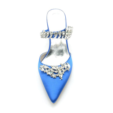 Stiletto Heel 6cm Silk-Like Shoes CK0206 - COCOMELODY
