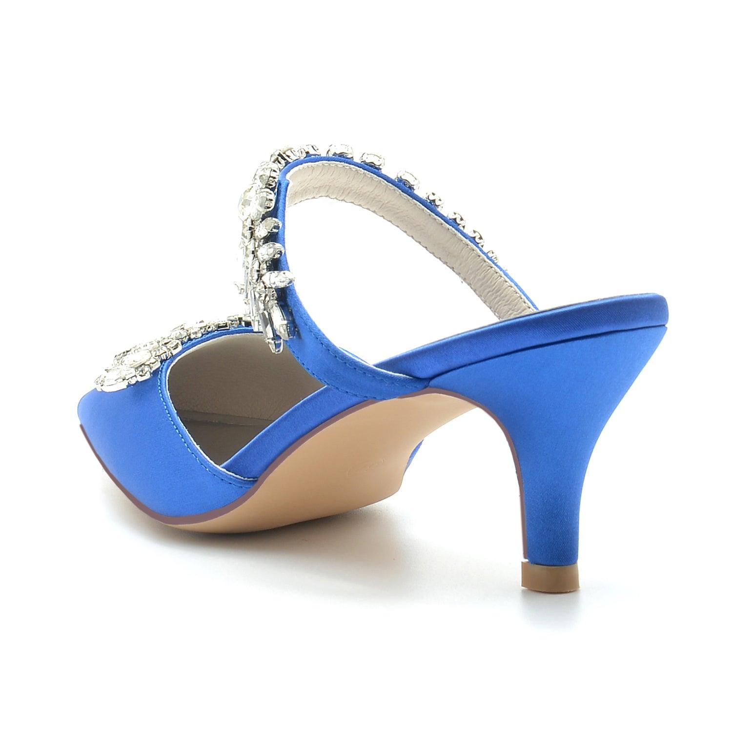 Stiletto Heel 6cm Silk-Like Shoes CK0206 - COCOMELODY