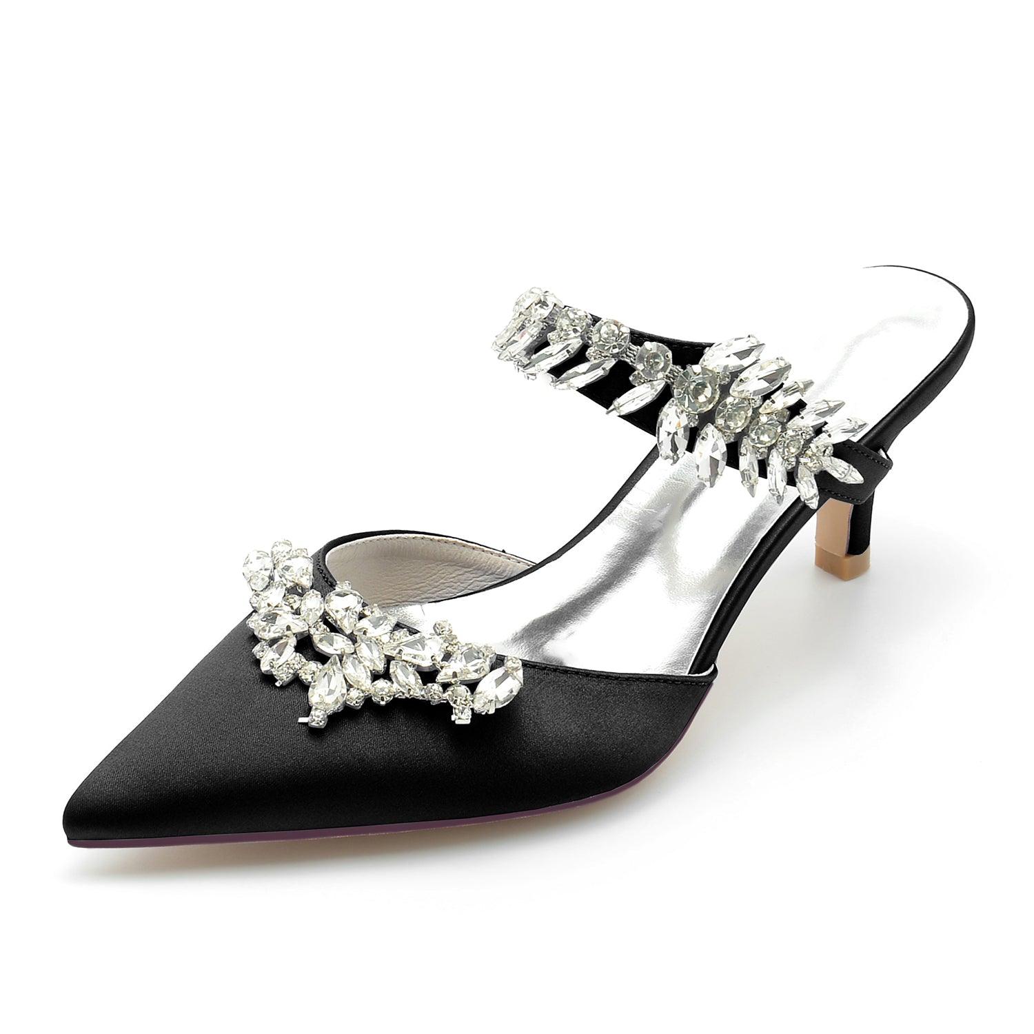 Stiletto Heel 6cm Silk-Like Shoes CK0206 - COCOMELODY