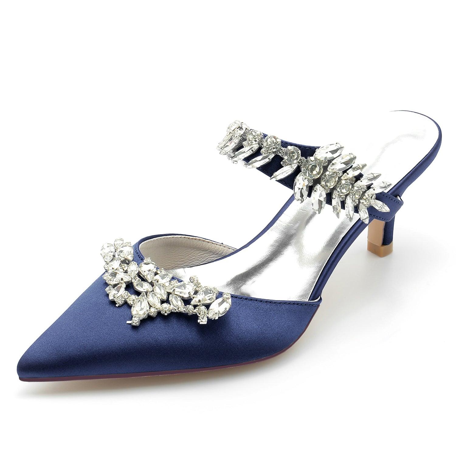 Stiletto Heel 6cm Silk-Like Shoes CK0206 - COCOMELODY