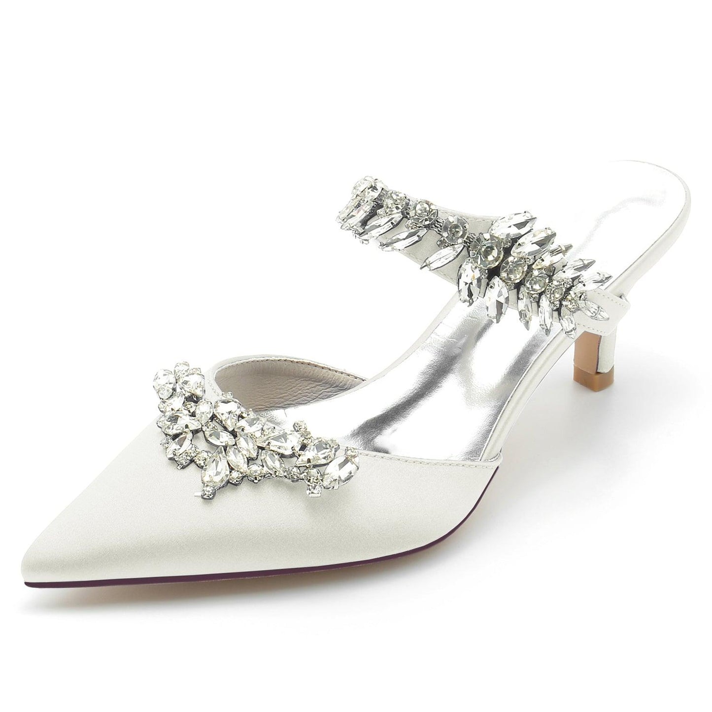 Stiletto Heel 6cm Silk-Like Shoes CK0206 - COCOMELODY