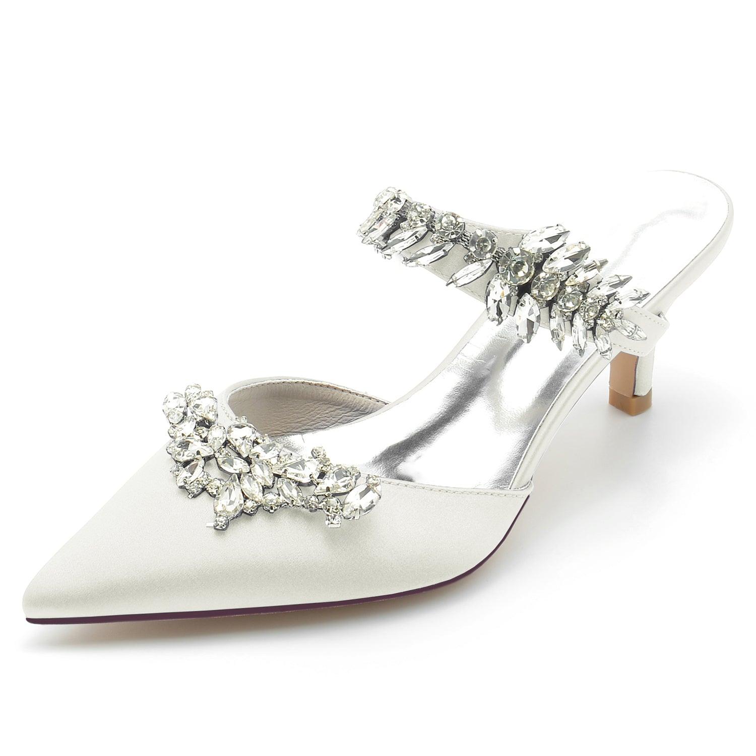 Stiletto Heel 6cm Silk-Like Shoes CK0206 - COCOMELODY
