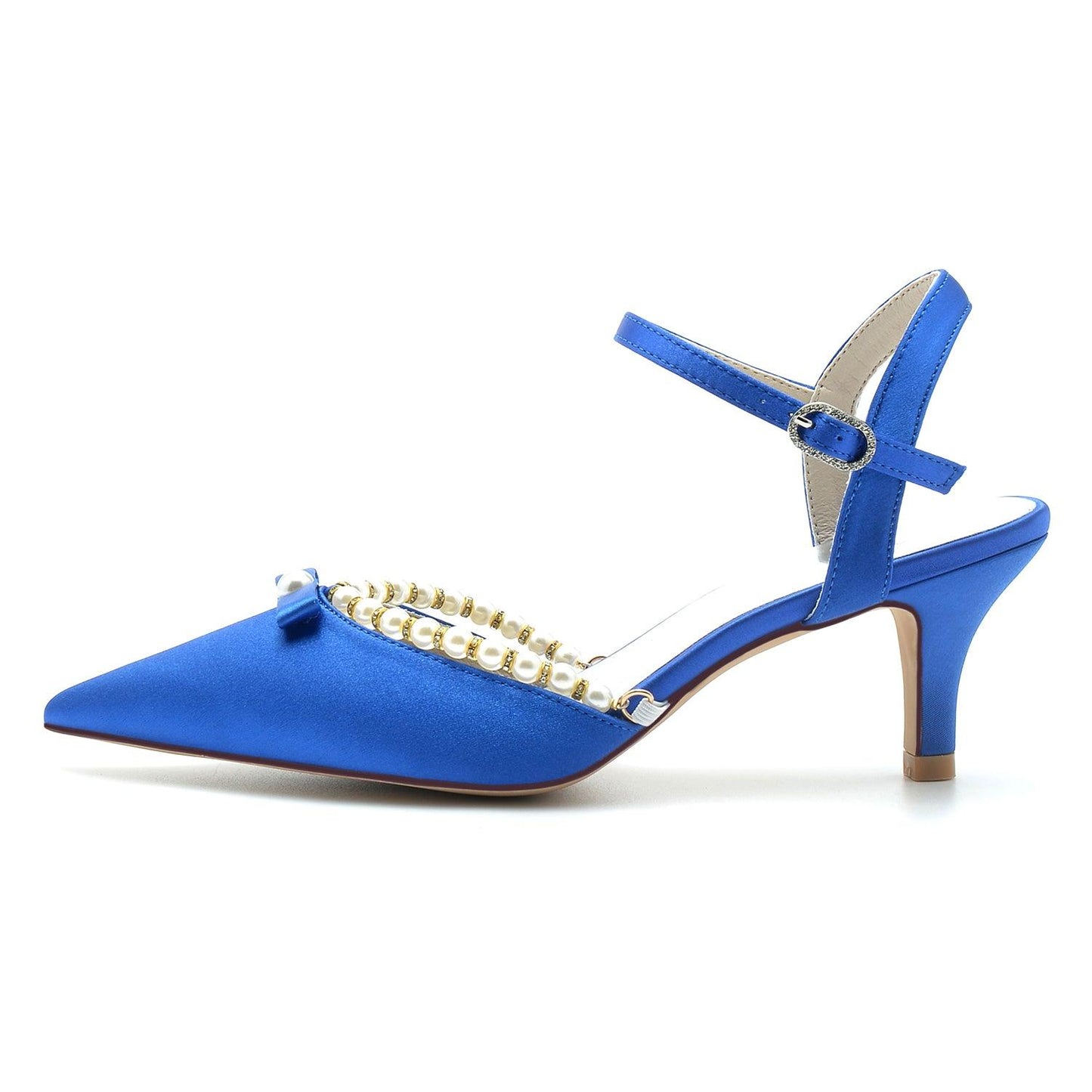 Stiletto Heel 6cm Silk-Like Shoes CK0207 - COCOMELODY