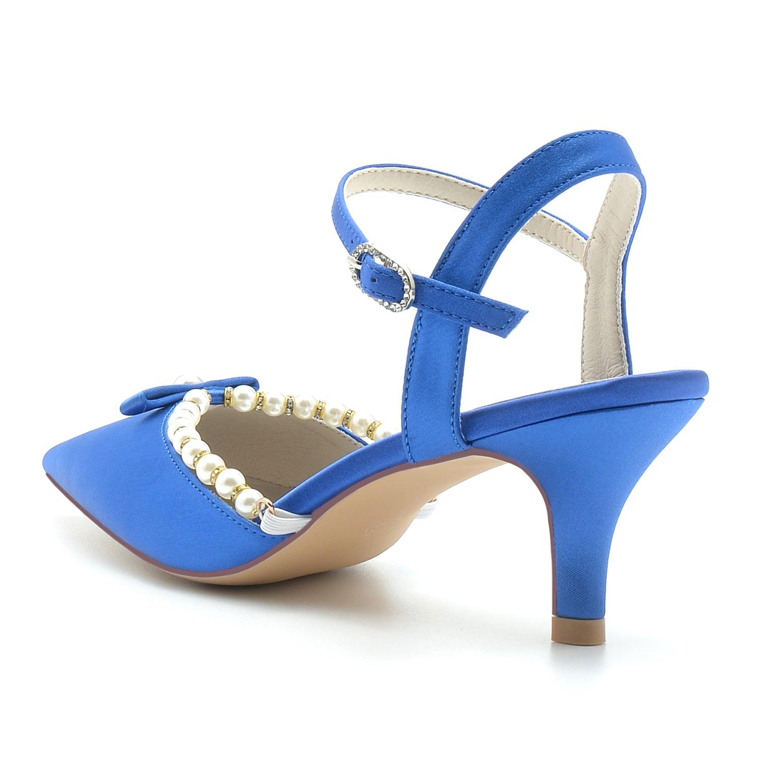 Stiletto Heel 6cm Silk-Like Shoes CK0207 - COCOMELODY